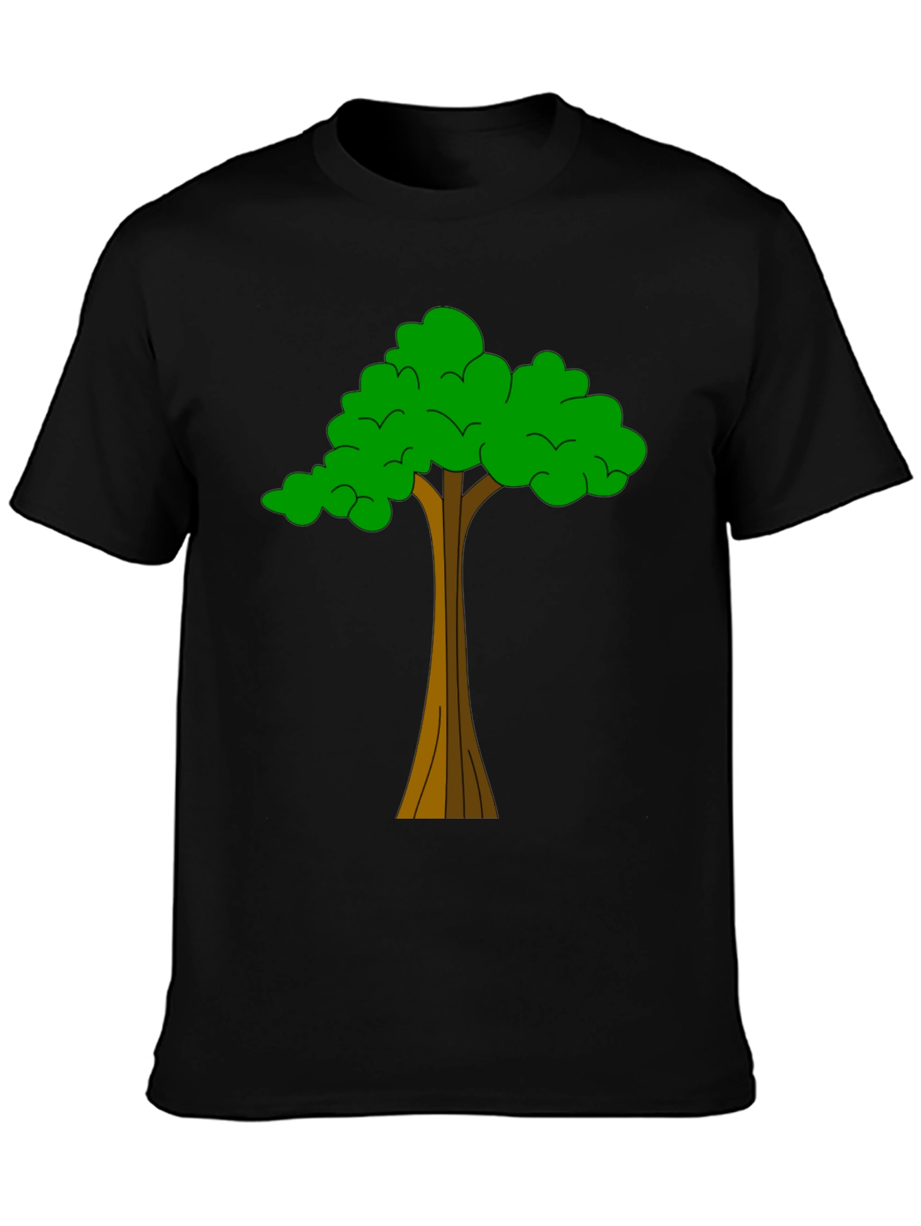 Tree Graphic Tee - Nature Inspired Casual Wear