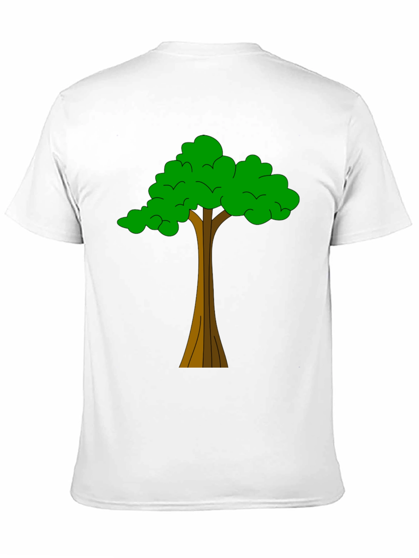 Tree Graphic Tee - Nature Inspired Casual Wear