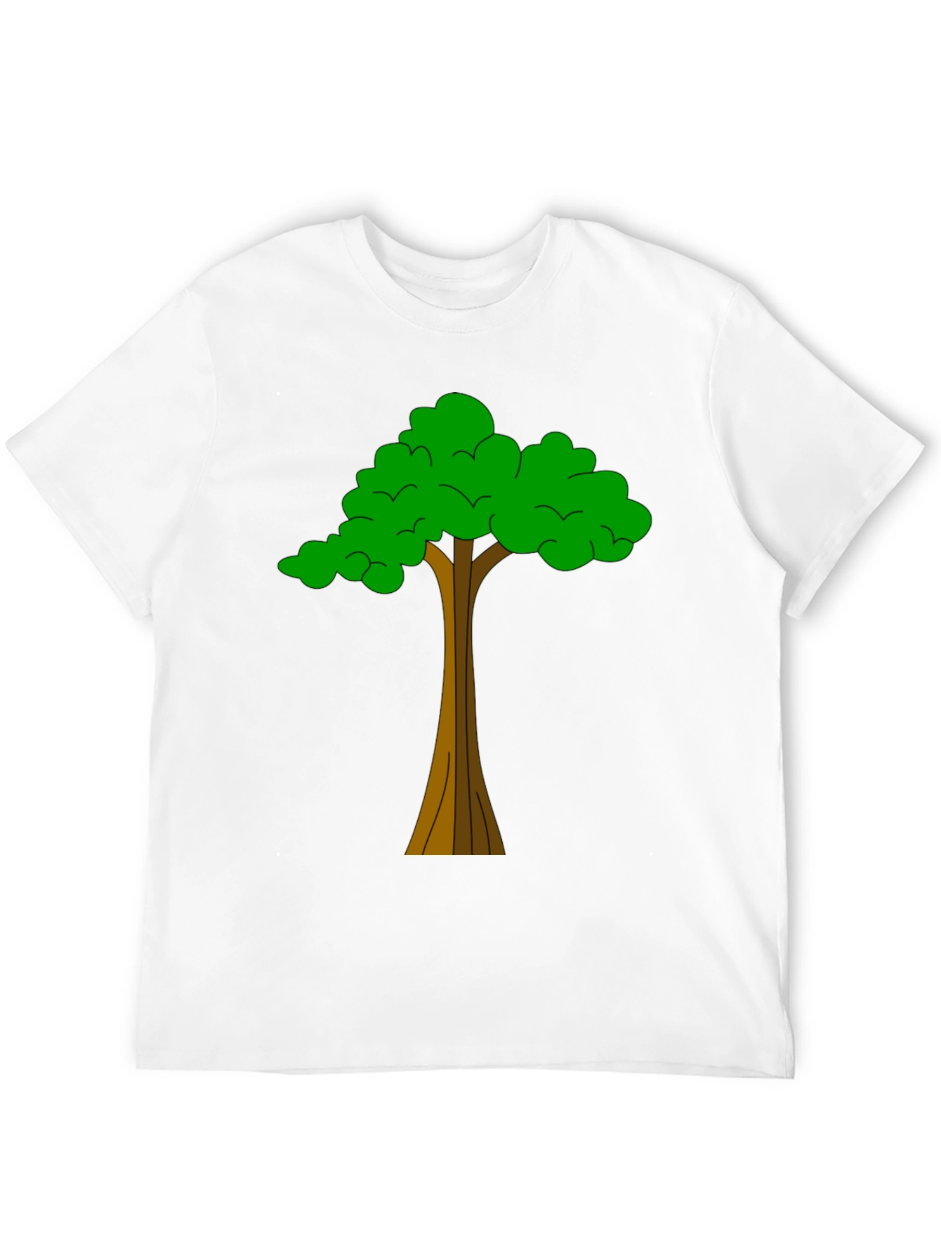 Tree Graphic Tee - Nature Inspired Casual Wear