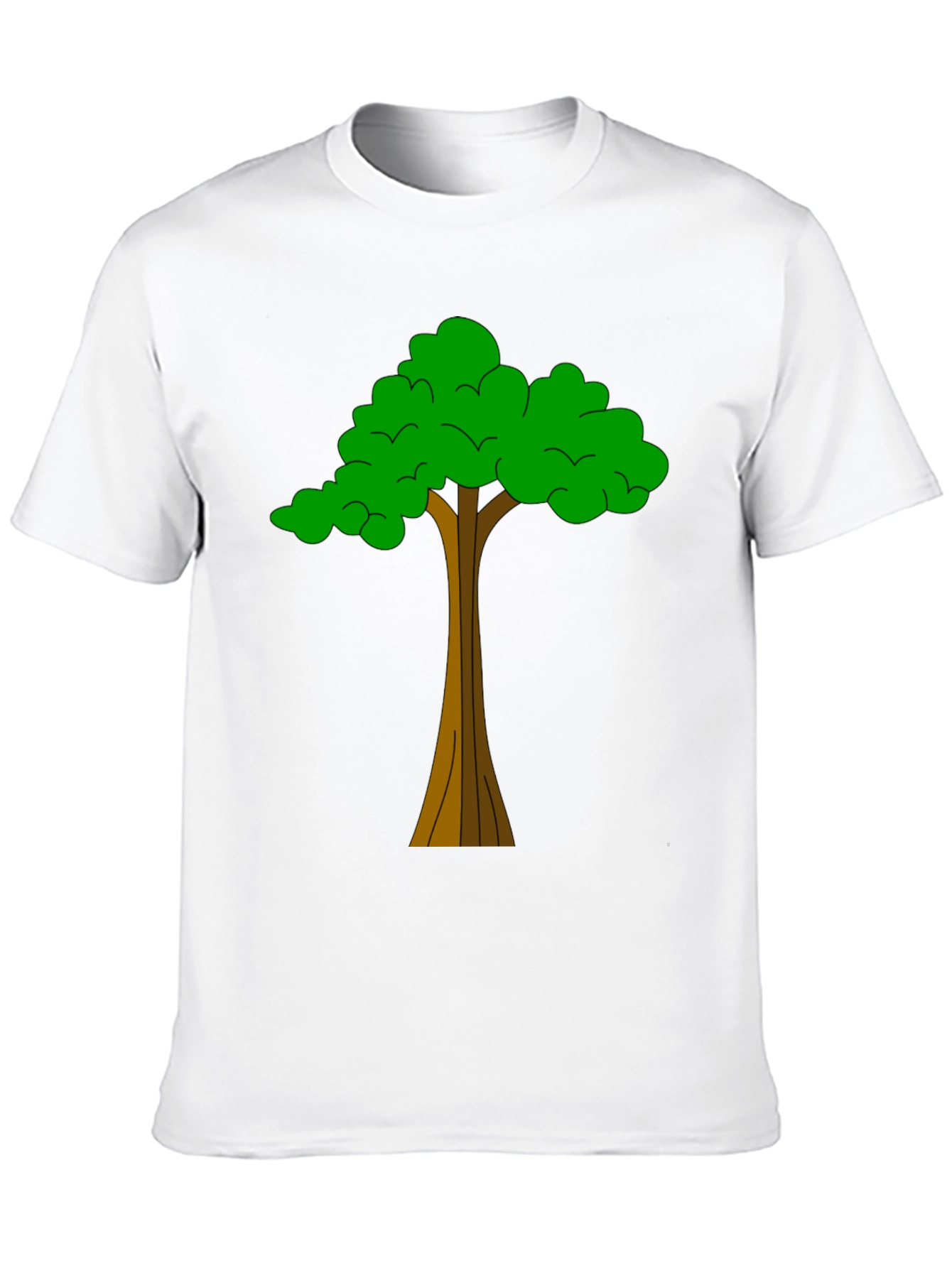 Tree Graphic Tee - Nature Inspired Casual Wear