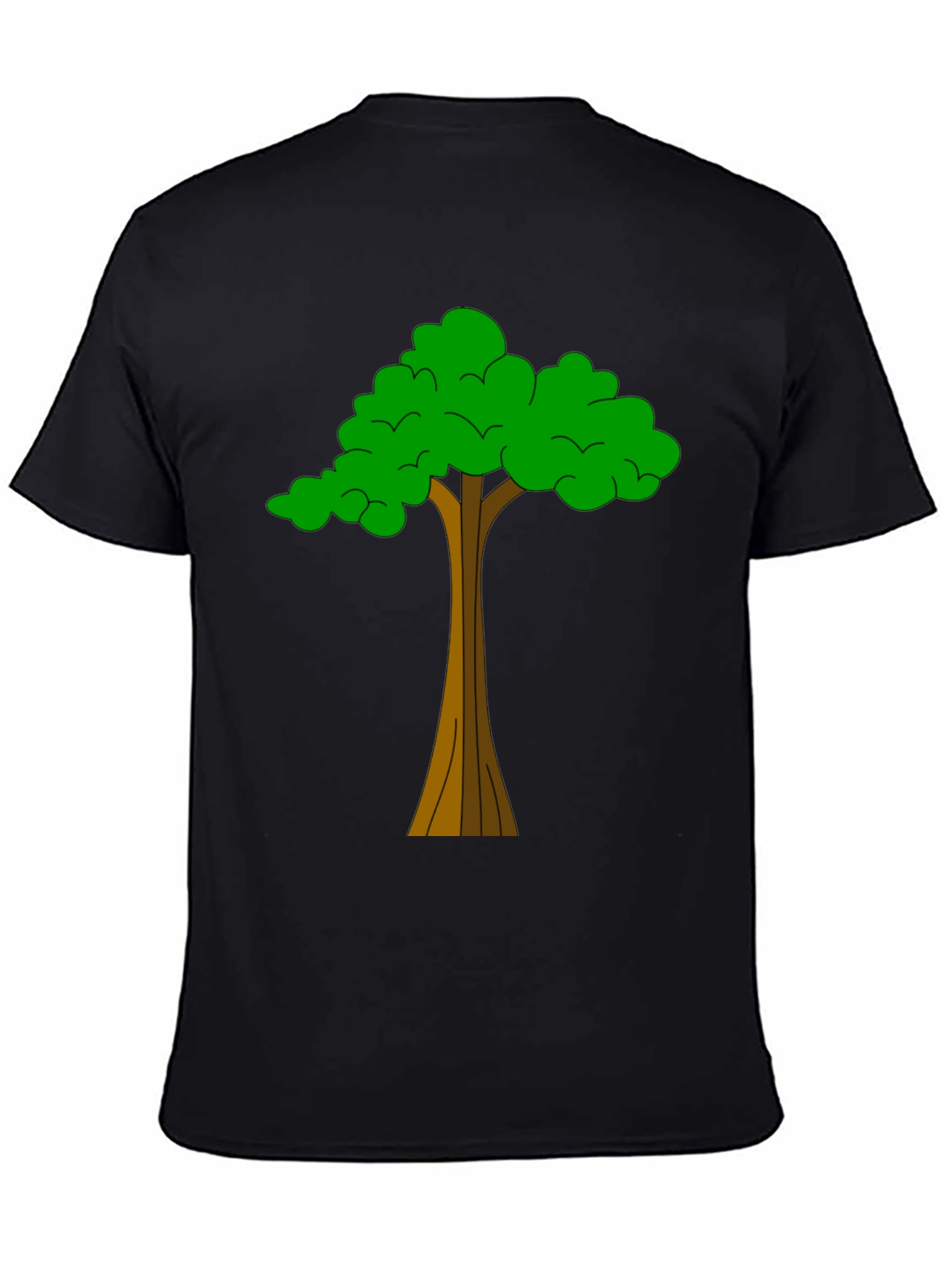 Tree Graphic Tee - Nature Inspired Casual Wear