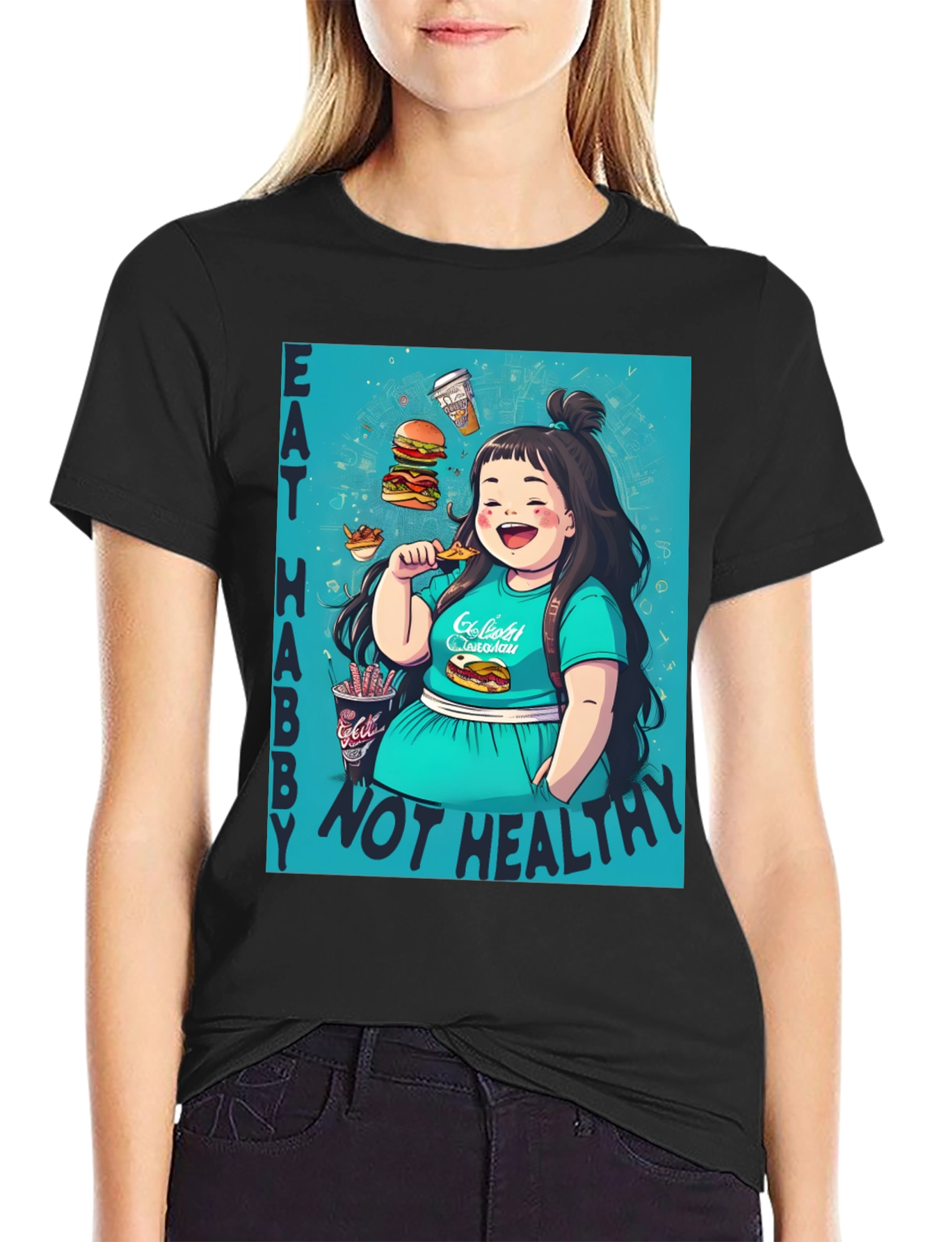 Eat Habby Not Healthy T-Shirt