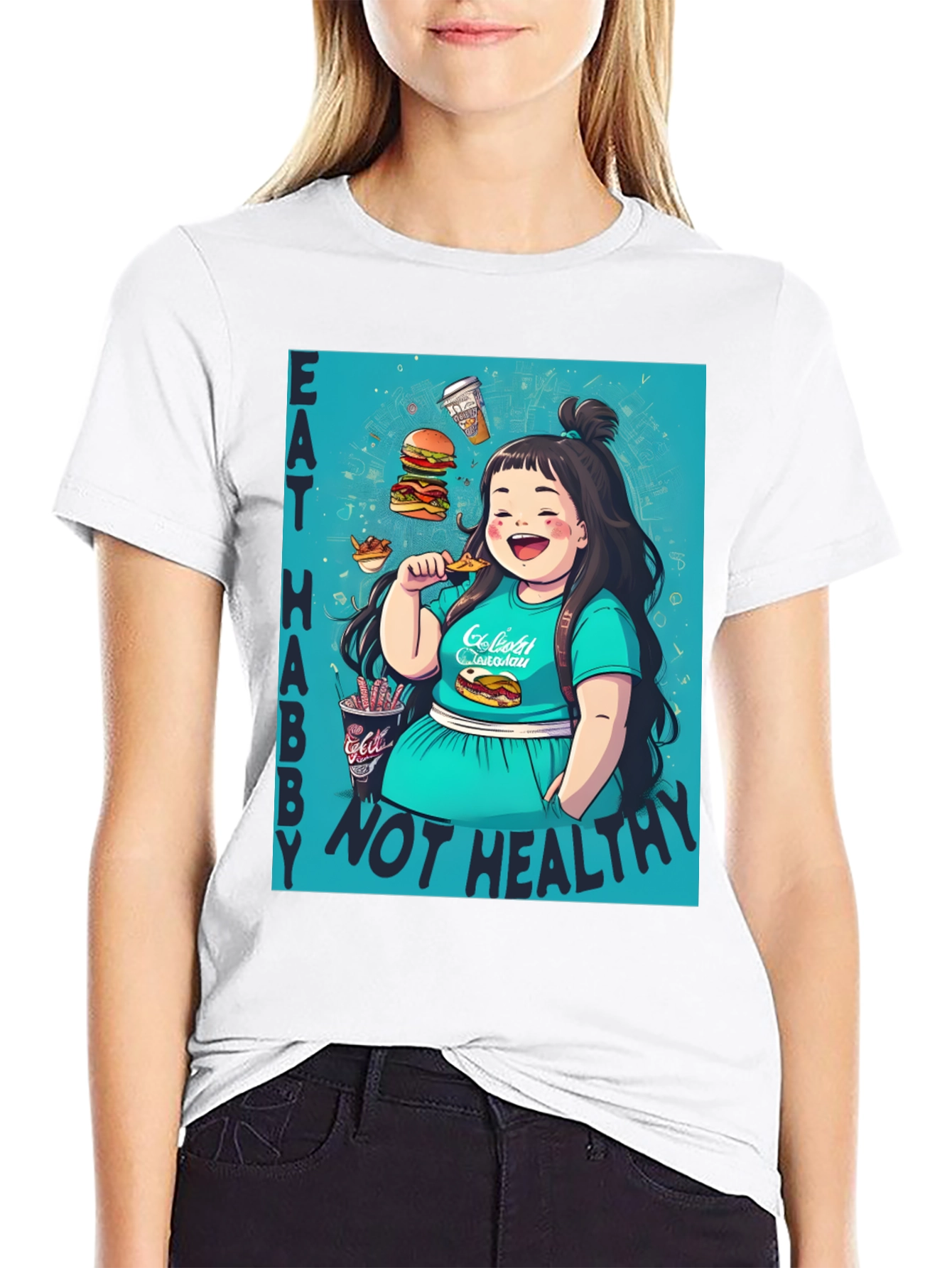 Eat Habby Not Healthy T-Shirt