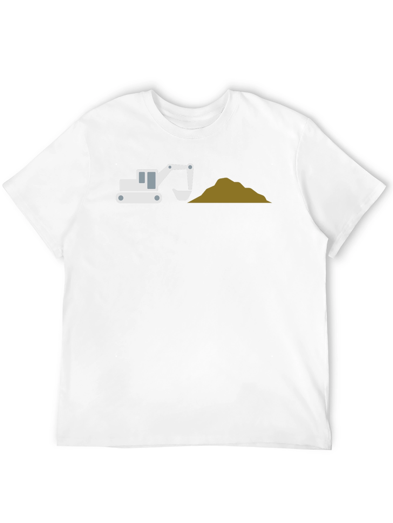 Excavator T-Shirt - Construction Vehicle Graphic Tee