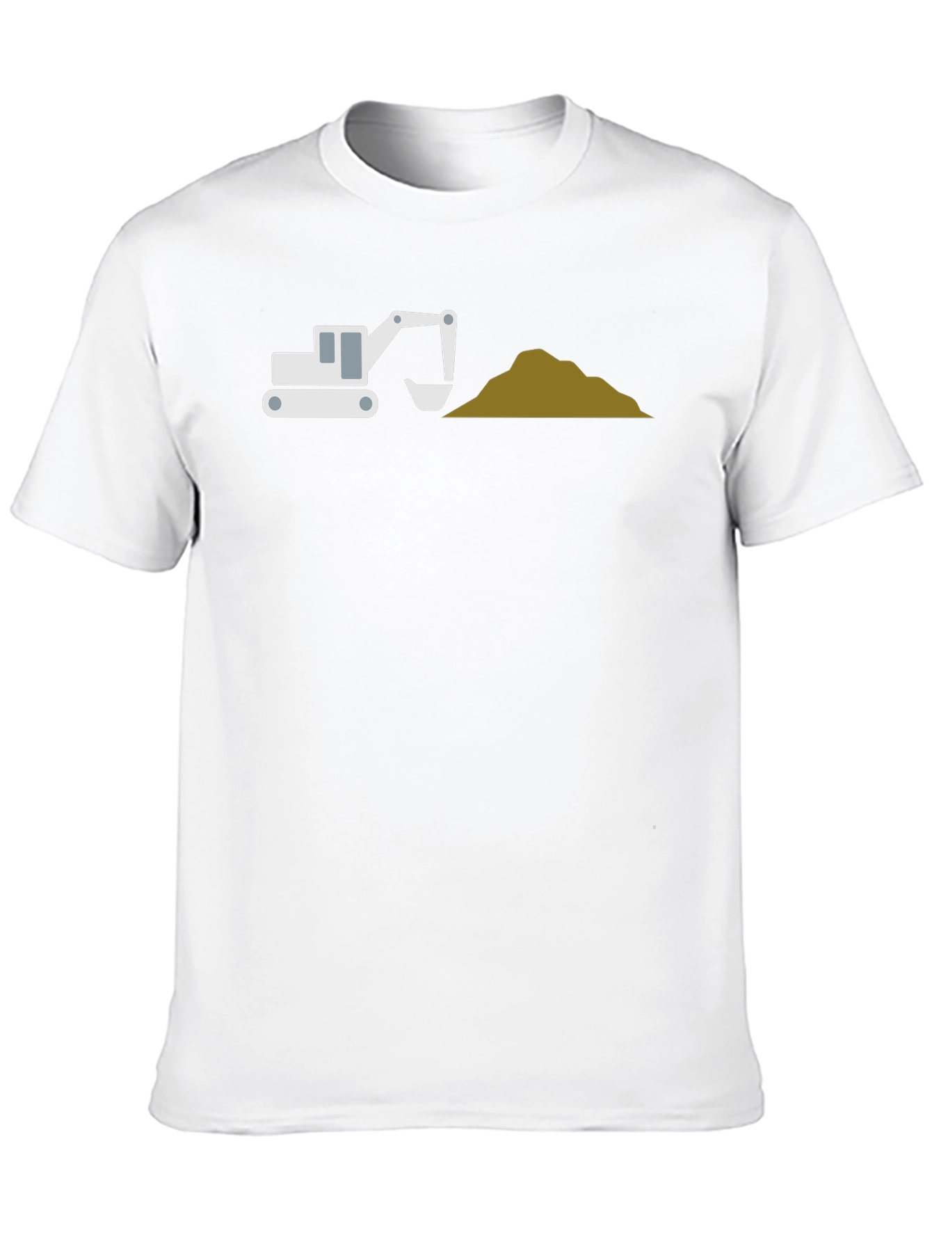 Excavator T-Shirt - Construction Vehicle Graphic Tee