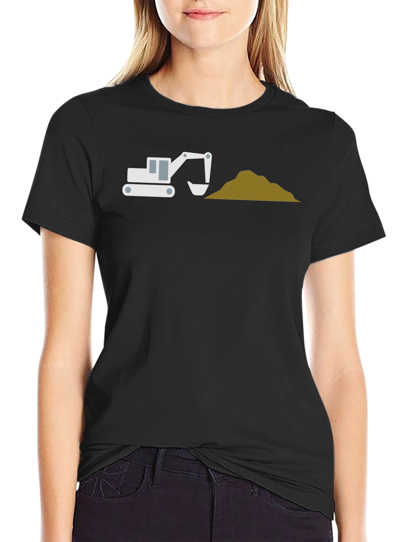 Excavator T-Shirt - Construction Vehicle Graphic Tee