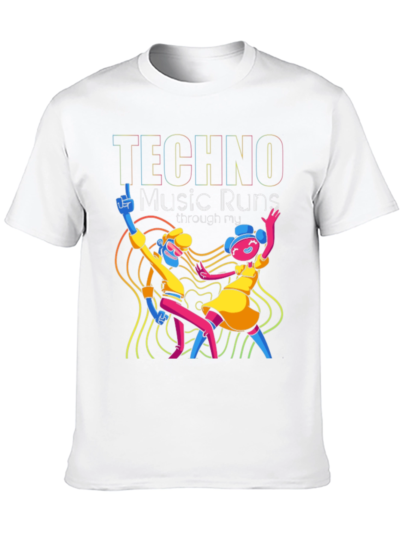 Techno Music Graphic Tee