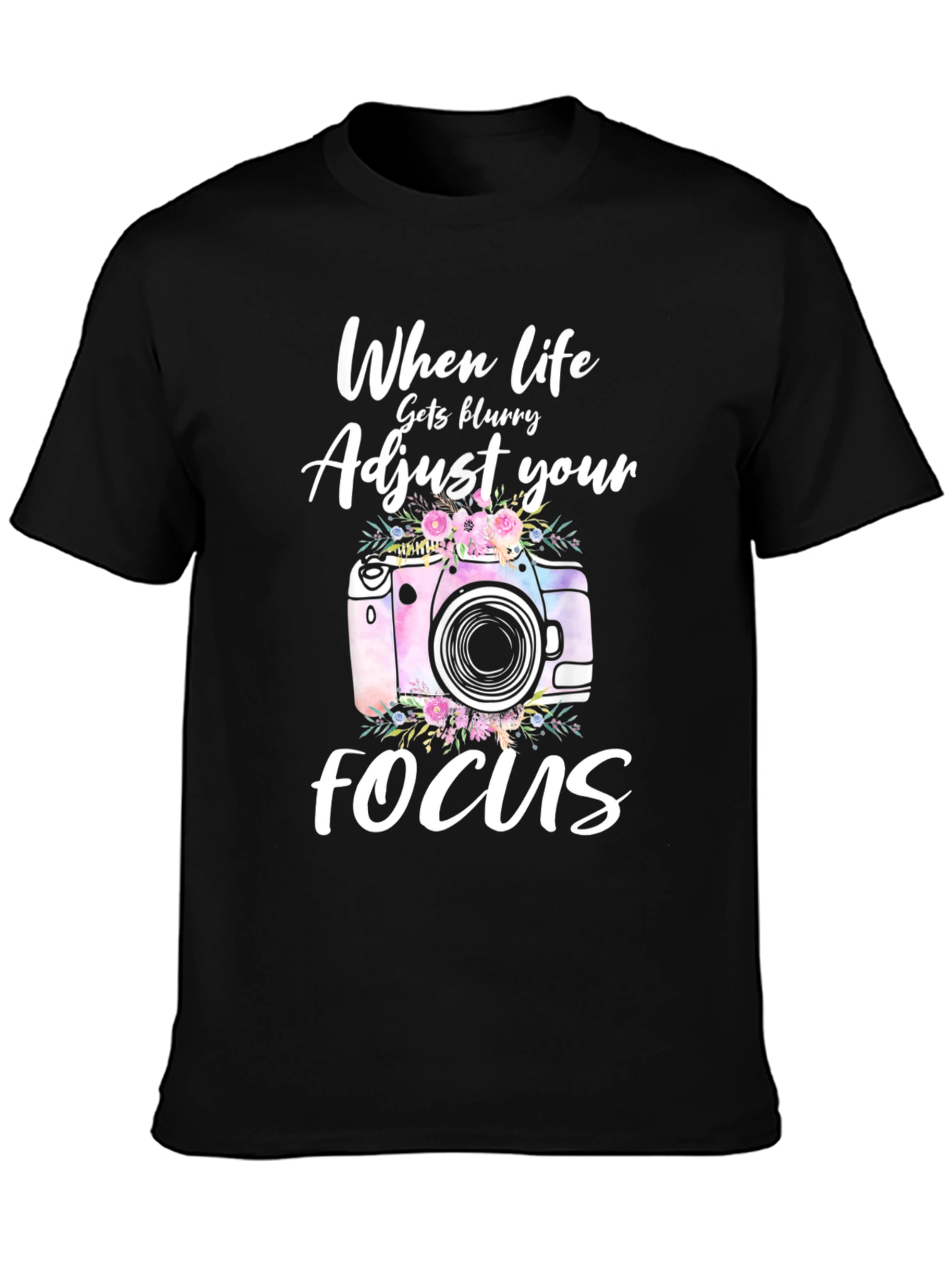 Adjust Your Focus T-Shirt - Photography Tee
