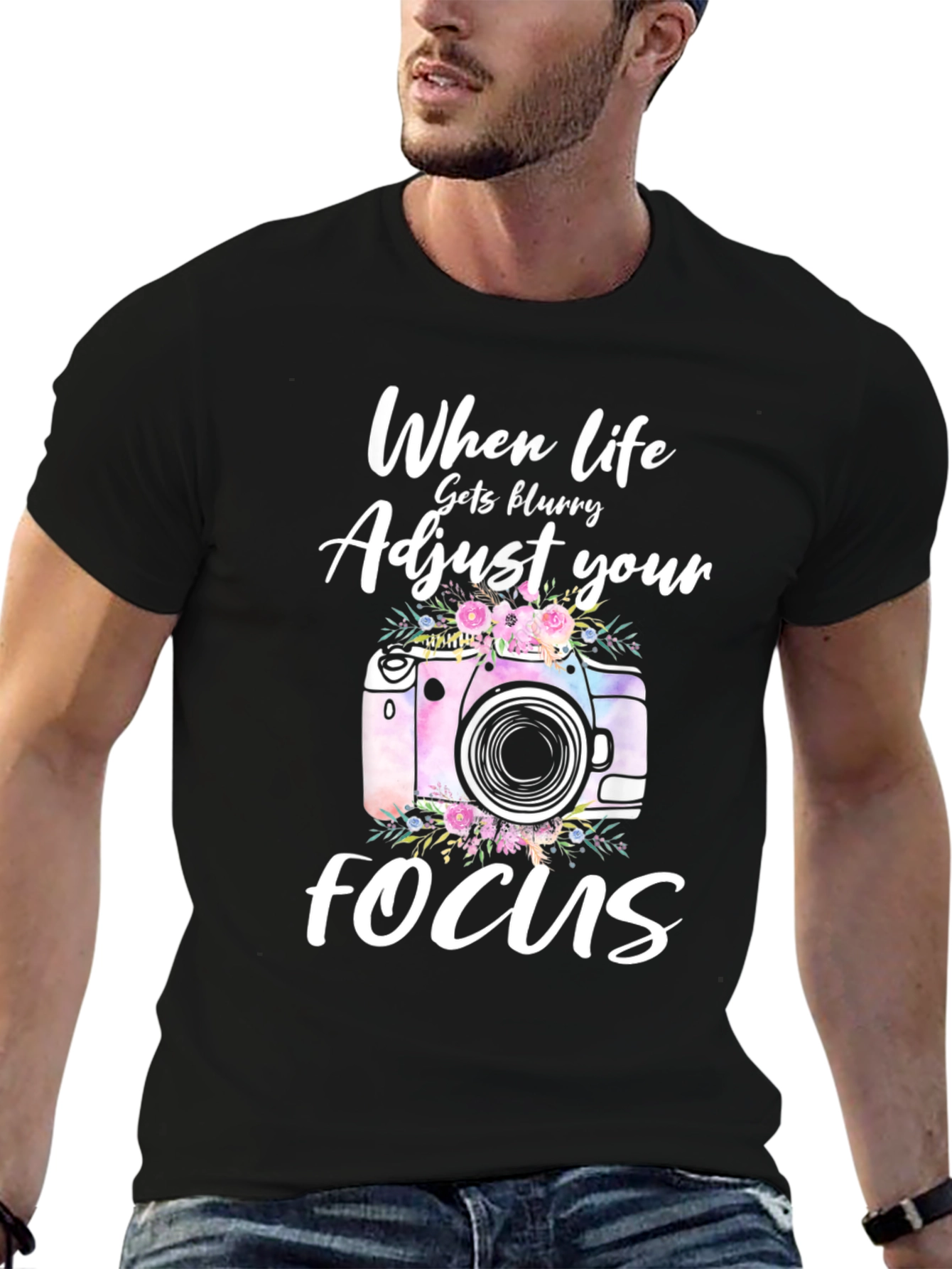Adjust Your Focus T-Shirt - Photography Tee