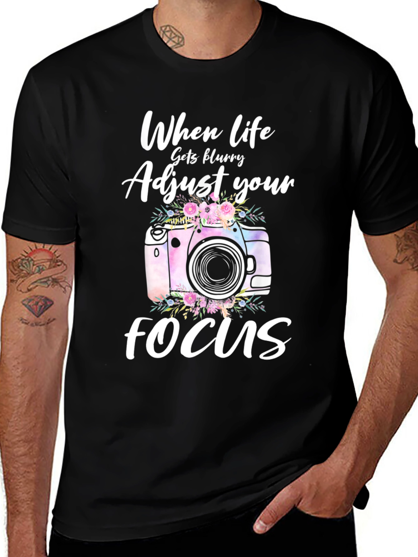 Adjust Your Focus T-Shirt - Photography Tee