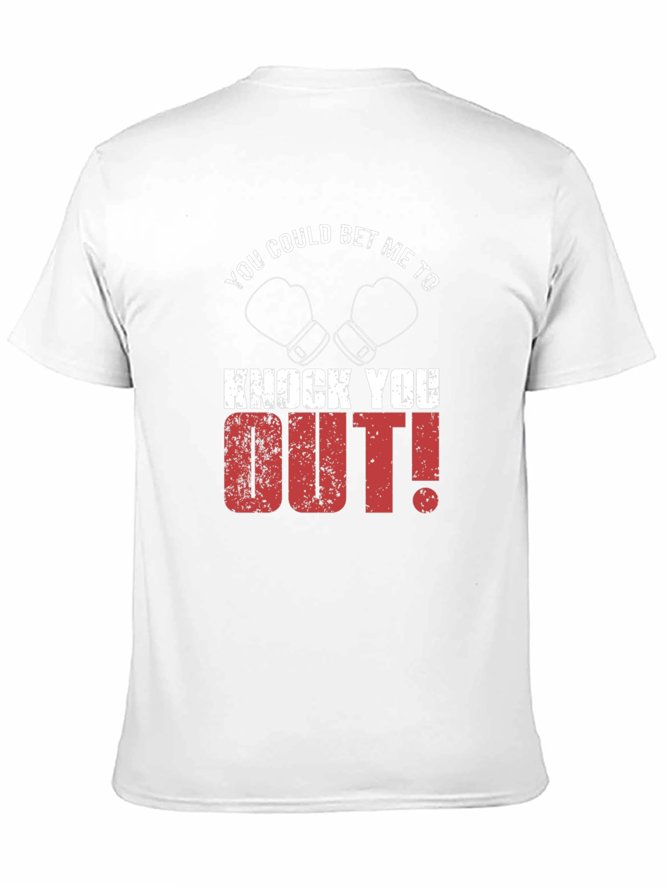 Knock You Out Graphic T-Shirt - Boxing Design