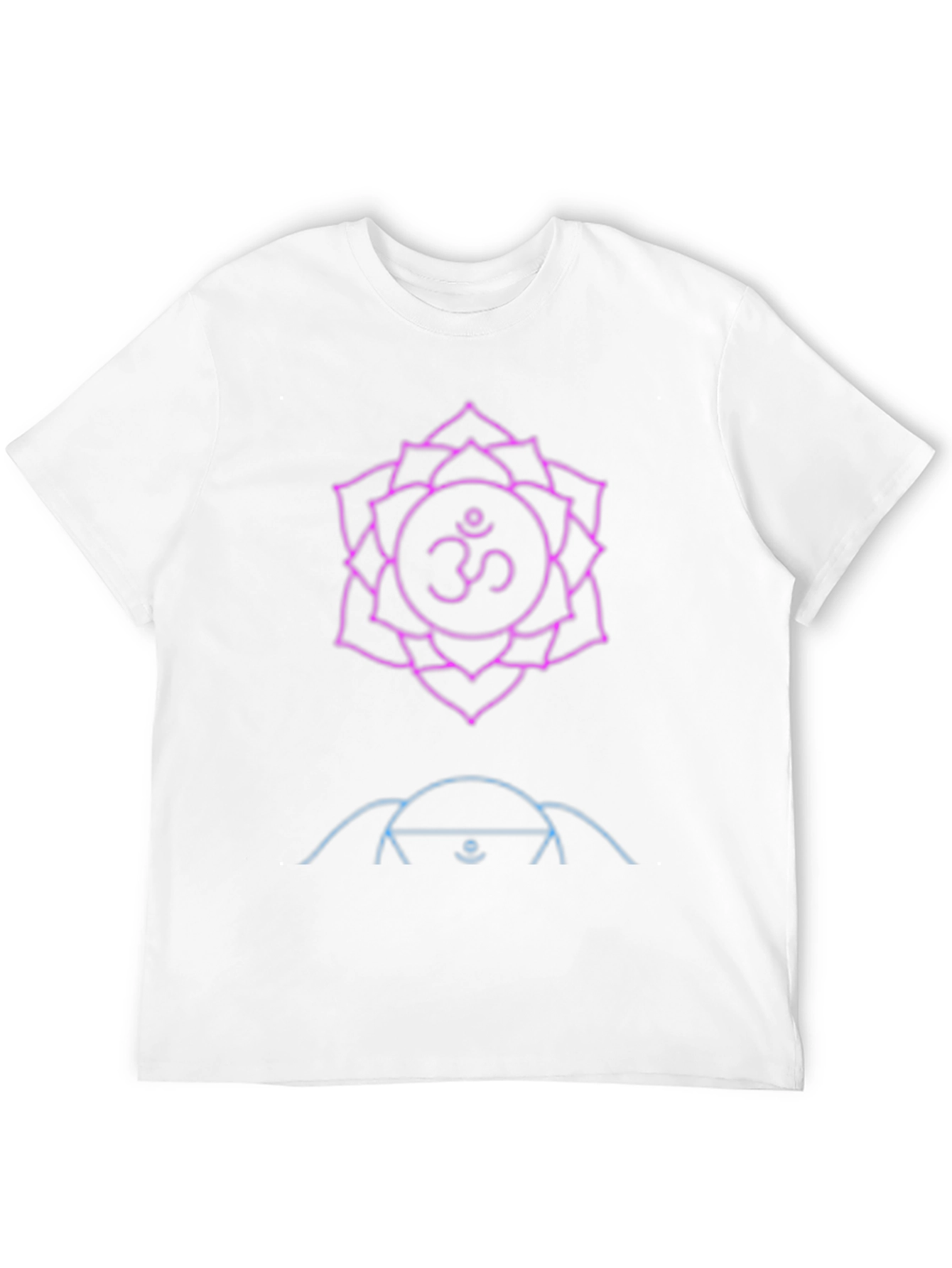 Om Symbol Lotus Graphic Tee - Yoga Inspired T-Shirt