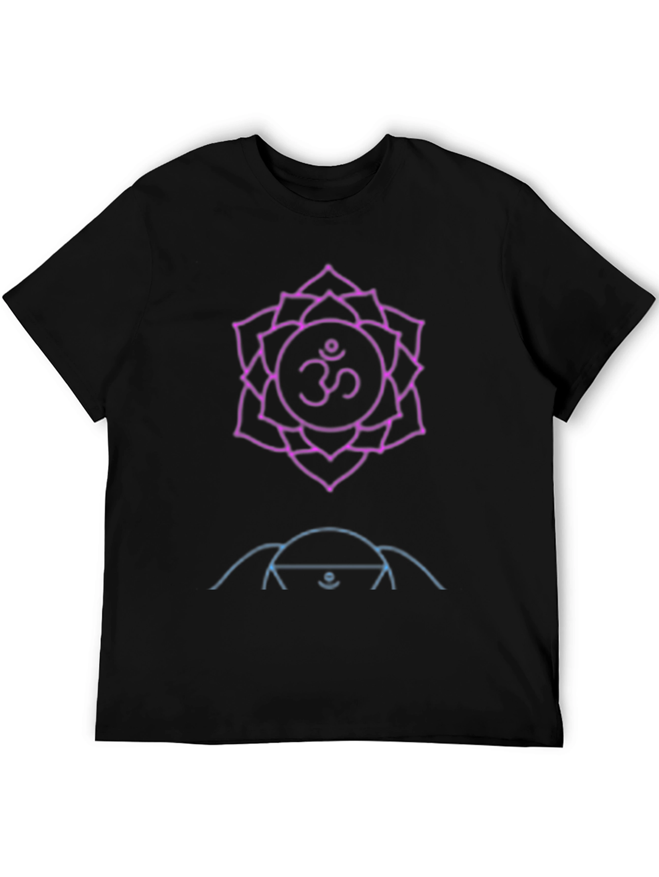 Om Symbol Lotus Graphic Tee - Yoga Inspired T-Shirt