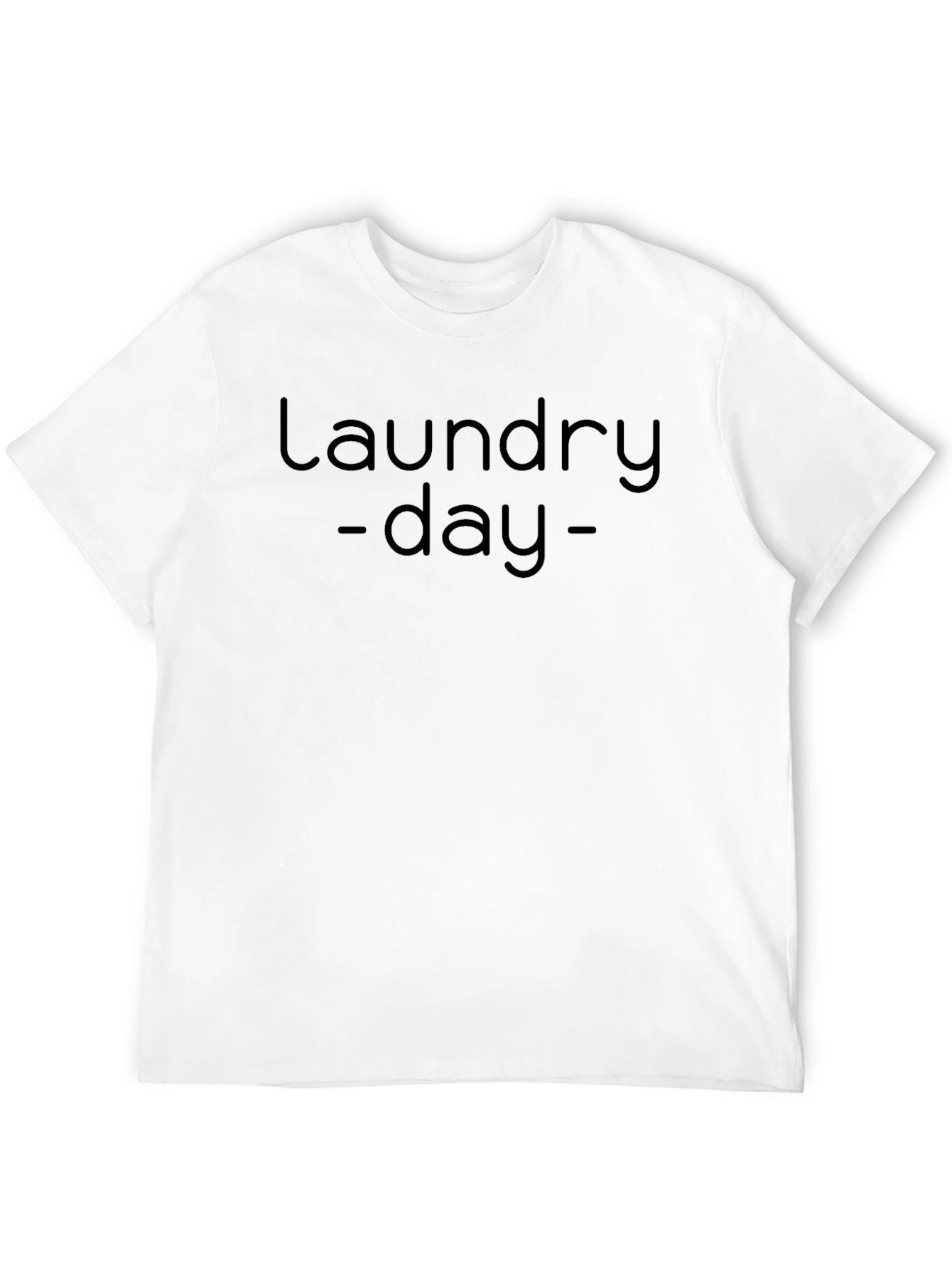 Laundry Day Graphic Tee - Soft Cotton Comfort