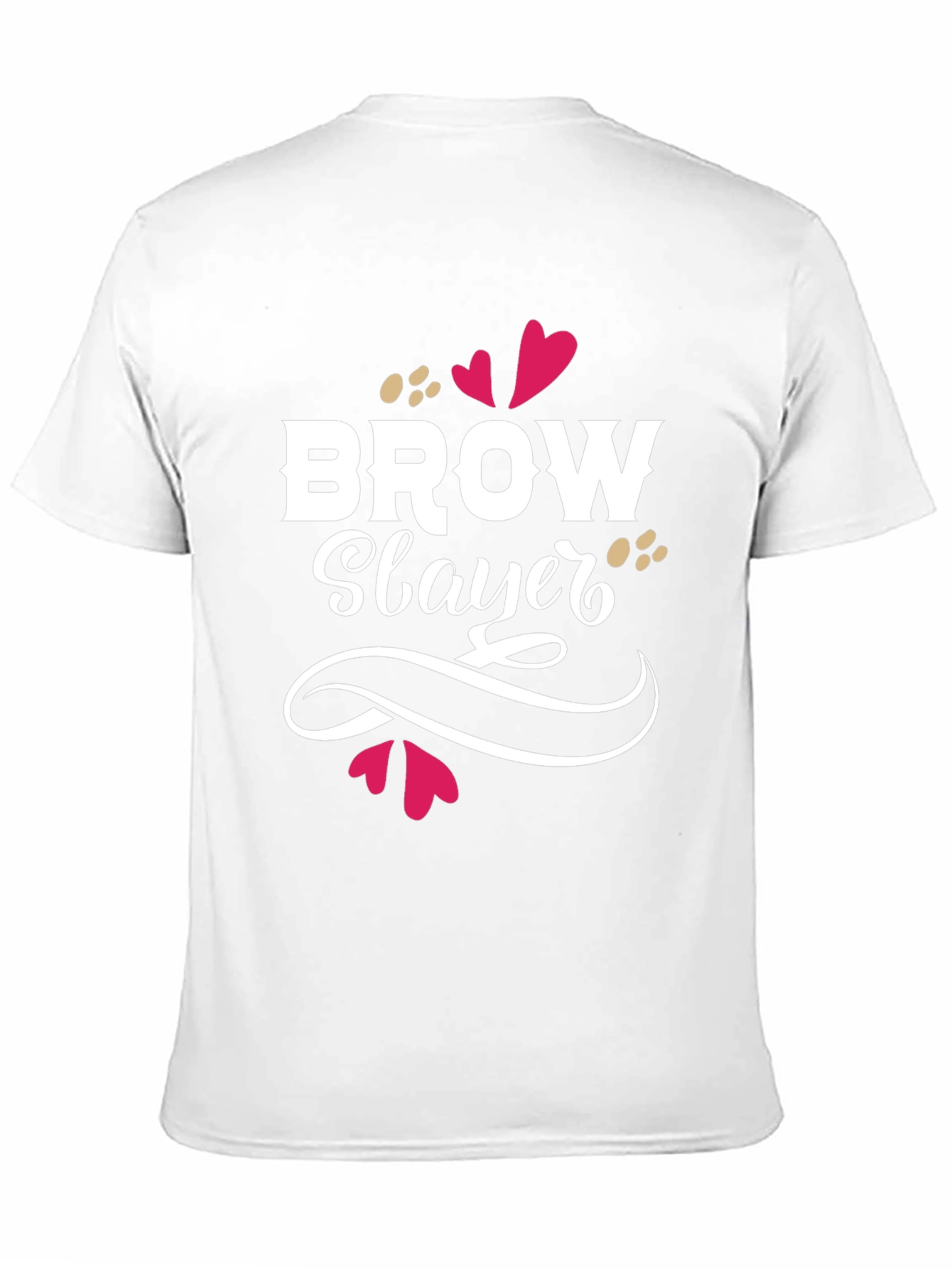 Brow Slayer Graphic Tee - Unisex Black T-Shirt