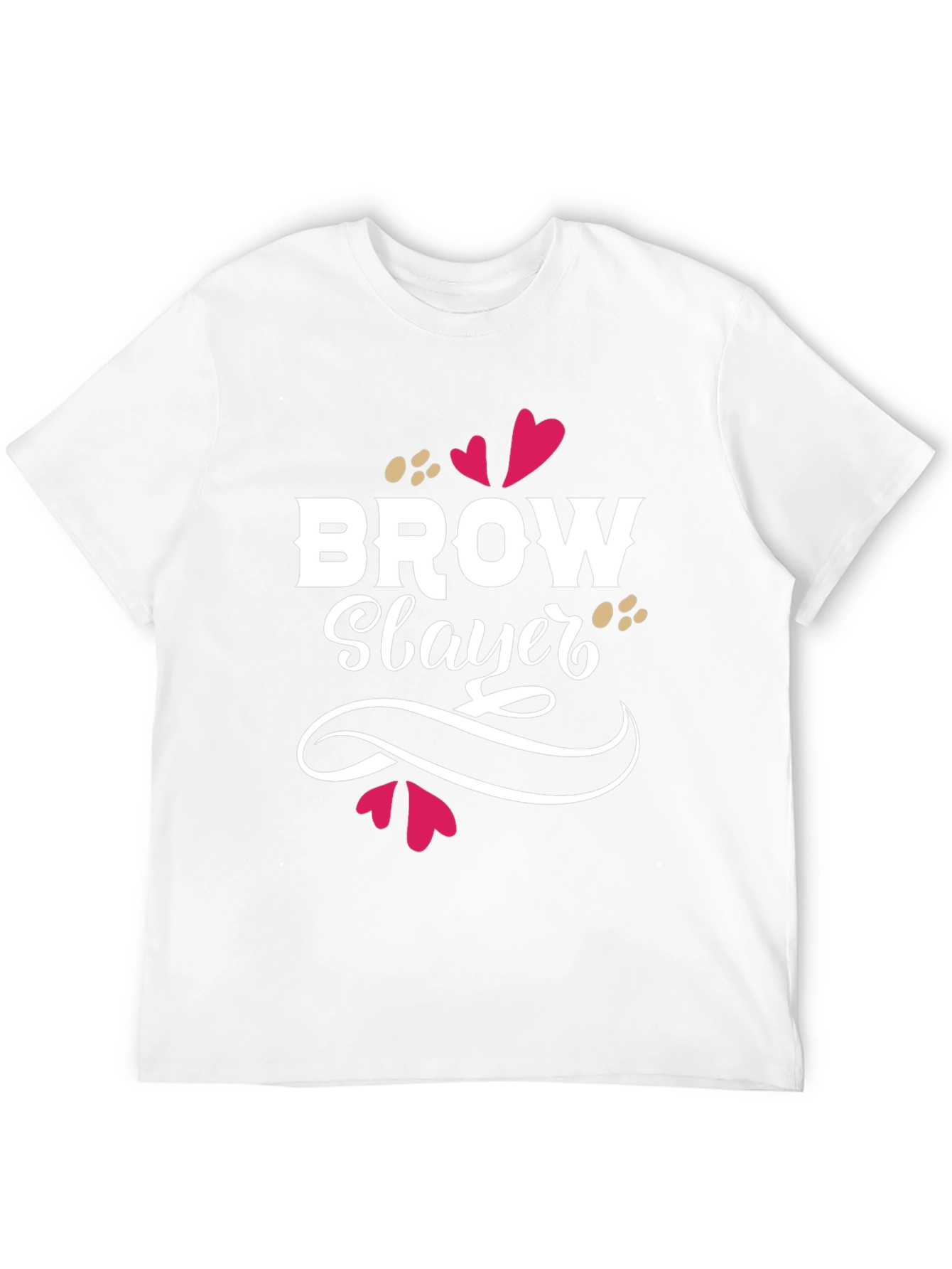 Brow Slayer Graphic Tee - Unisex Black T-Shirt