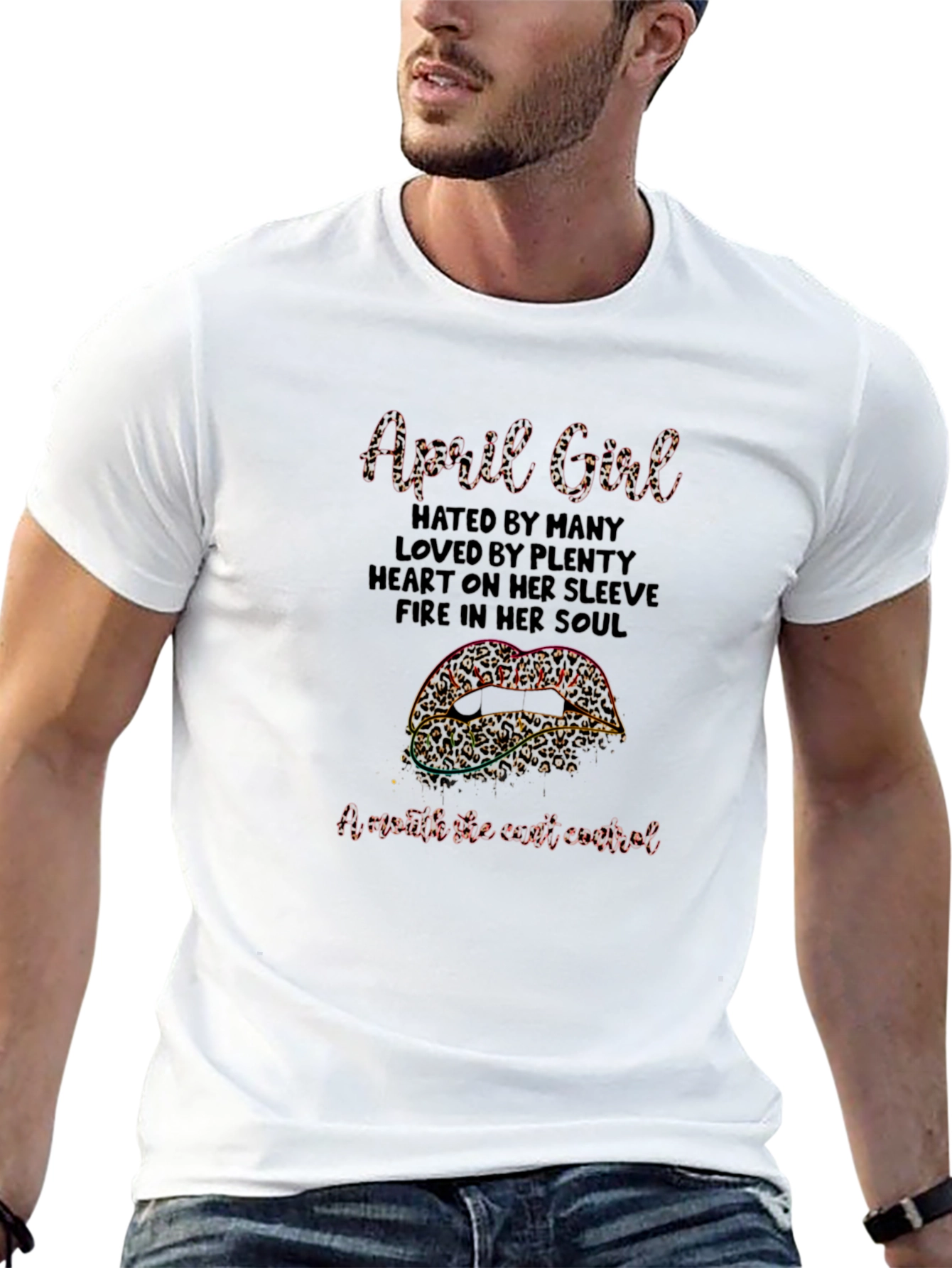 April Girl Graphic T-Shirt