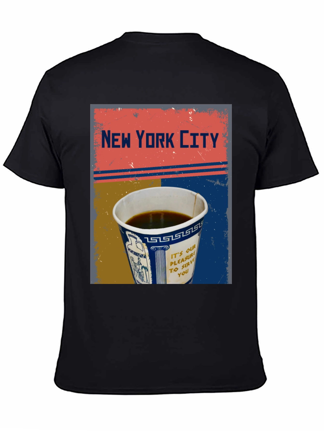 New York City Coffee Cup Graphic Tee