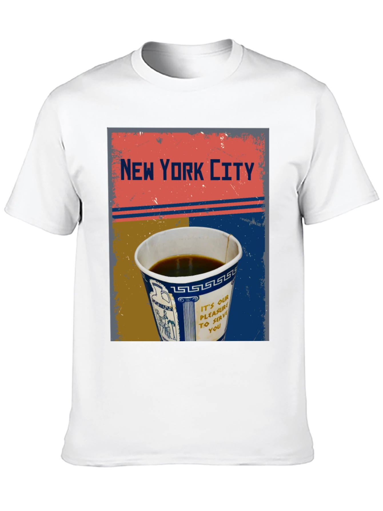 New York City Coffee Cup Graphic Tee