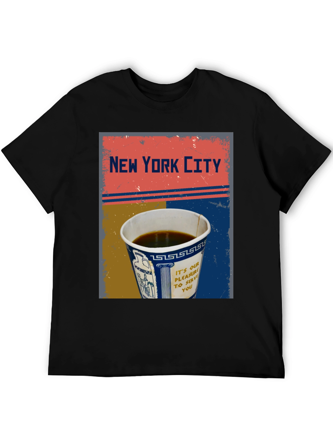 New York City Coffee Cup Graphic Tee