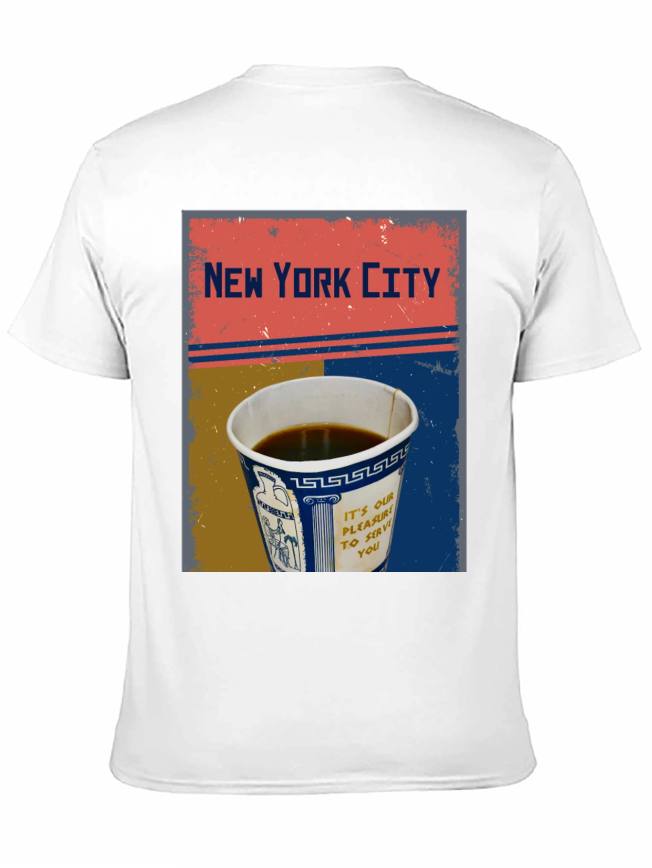New York City Coffee Cup Graphic Tee