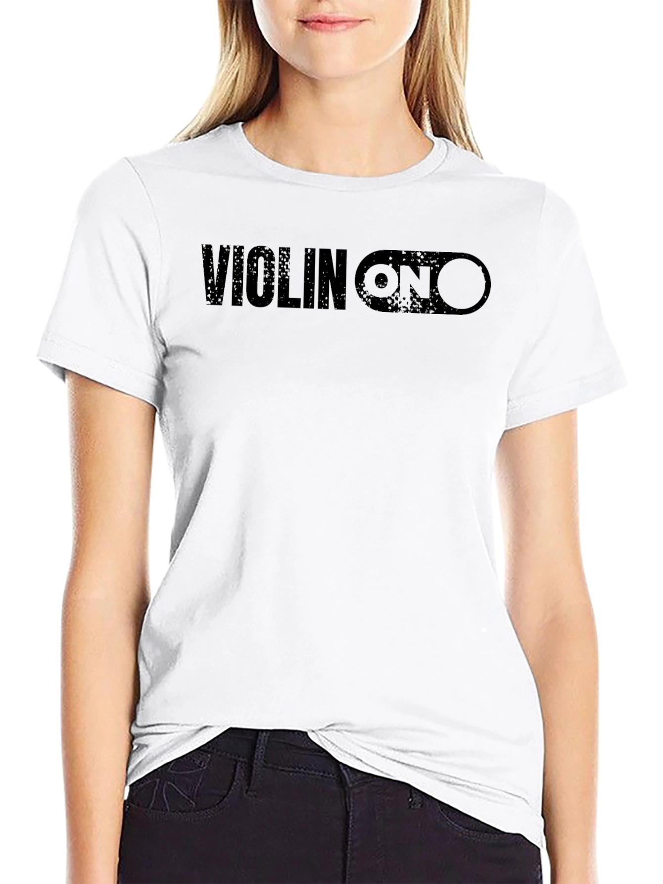 Violin ON - Music Lovers Graphic Tee