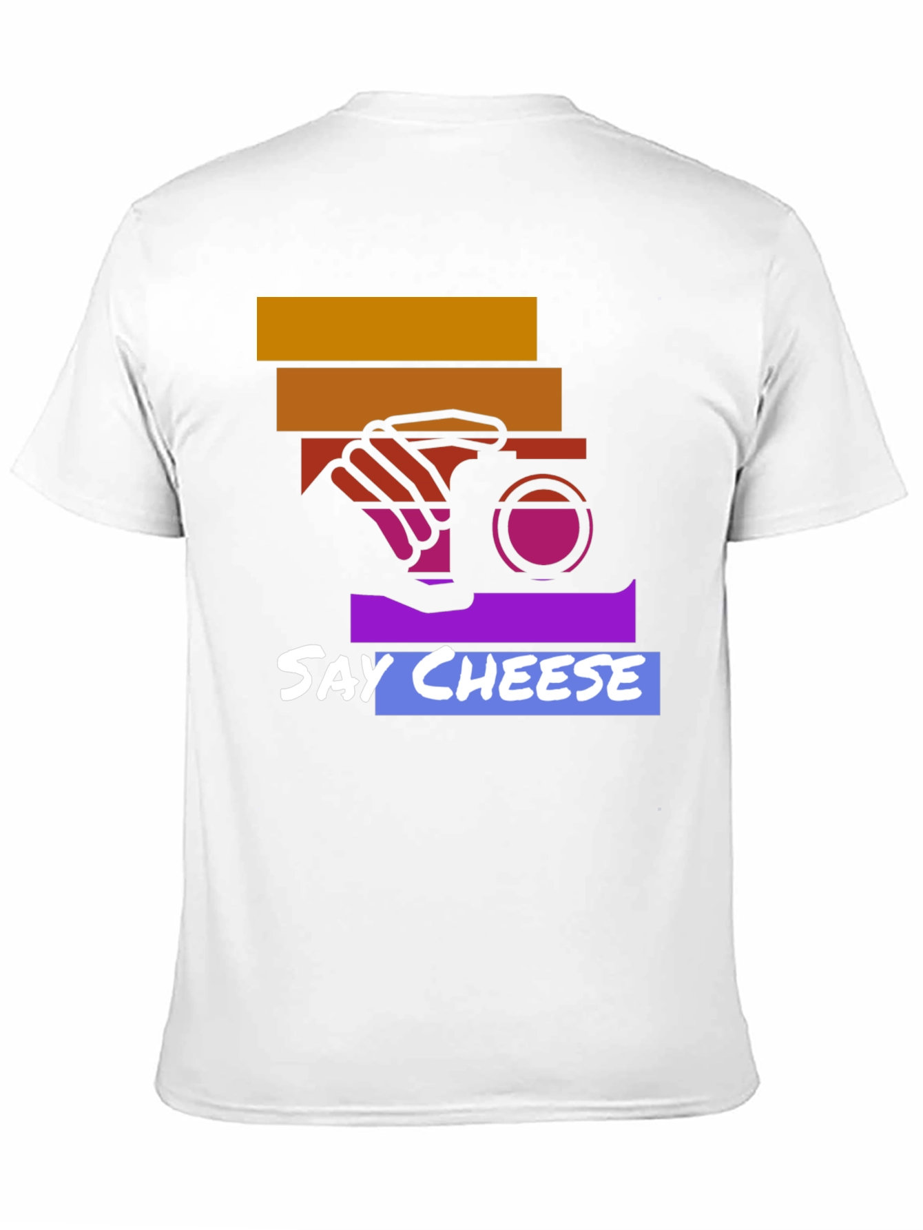 Say Cheese Graphic Tee - Camera Lover T-Shirt
