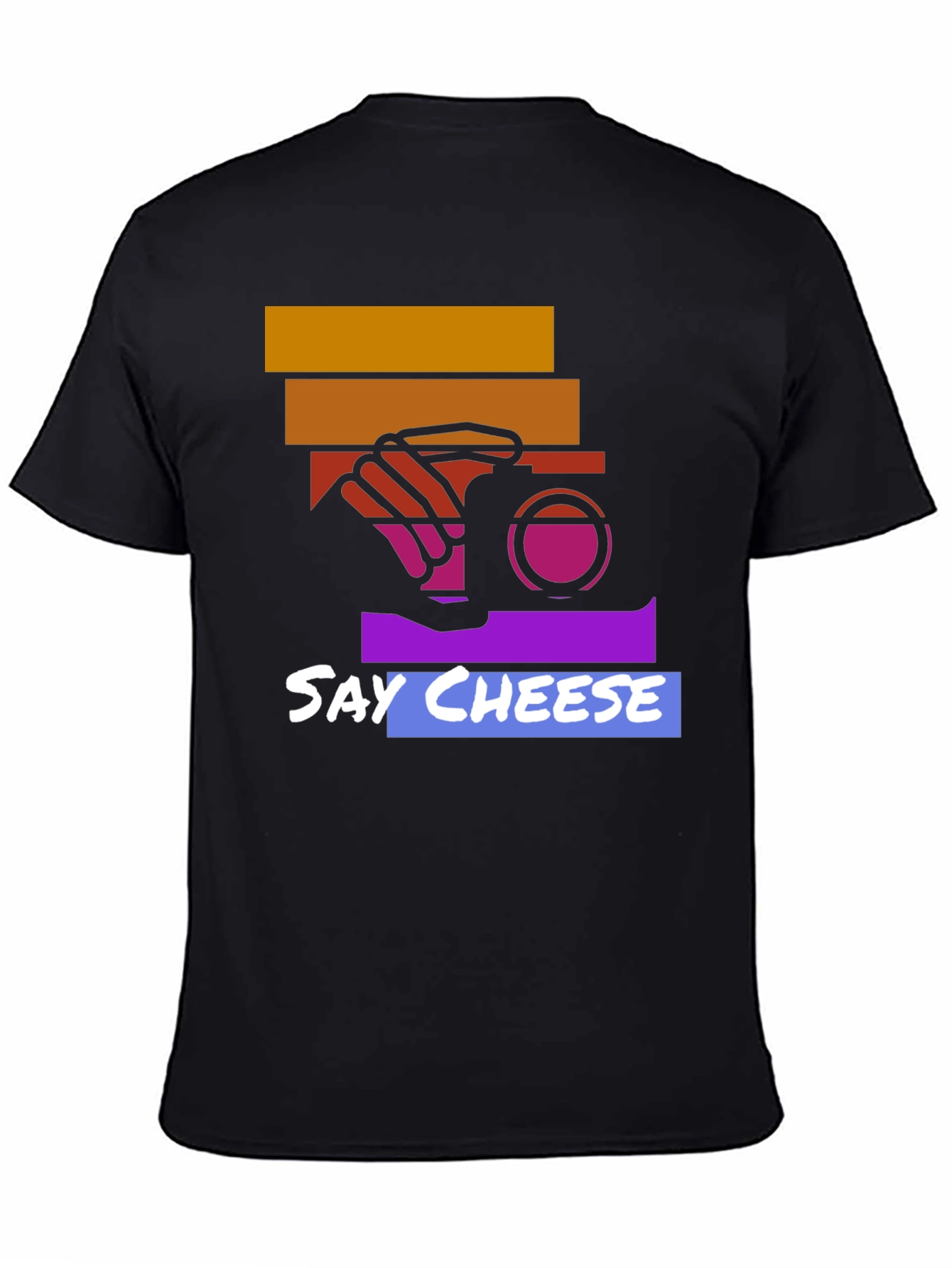 Say Cheese Graphic Tee - Camera Lover T-Shirt