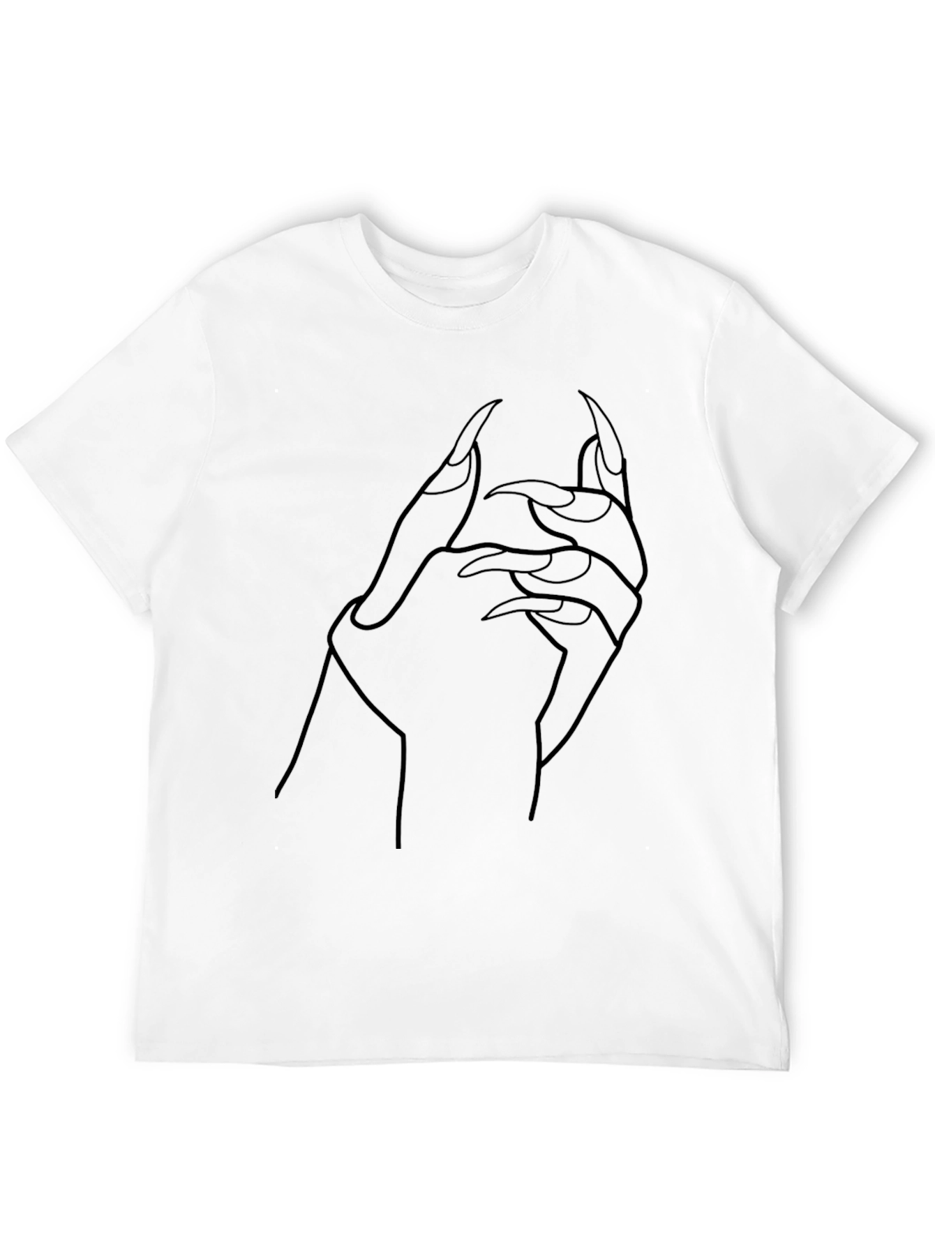 Clawed Hand Graphic Tee - Mens Black T-Shirt