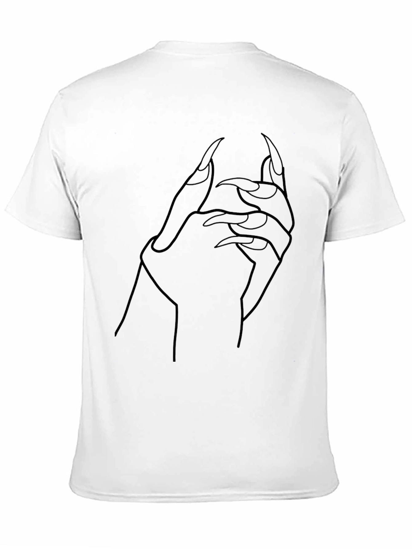 Clawed Hand Graphic Tee - Mens Black T-Shirt