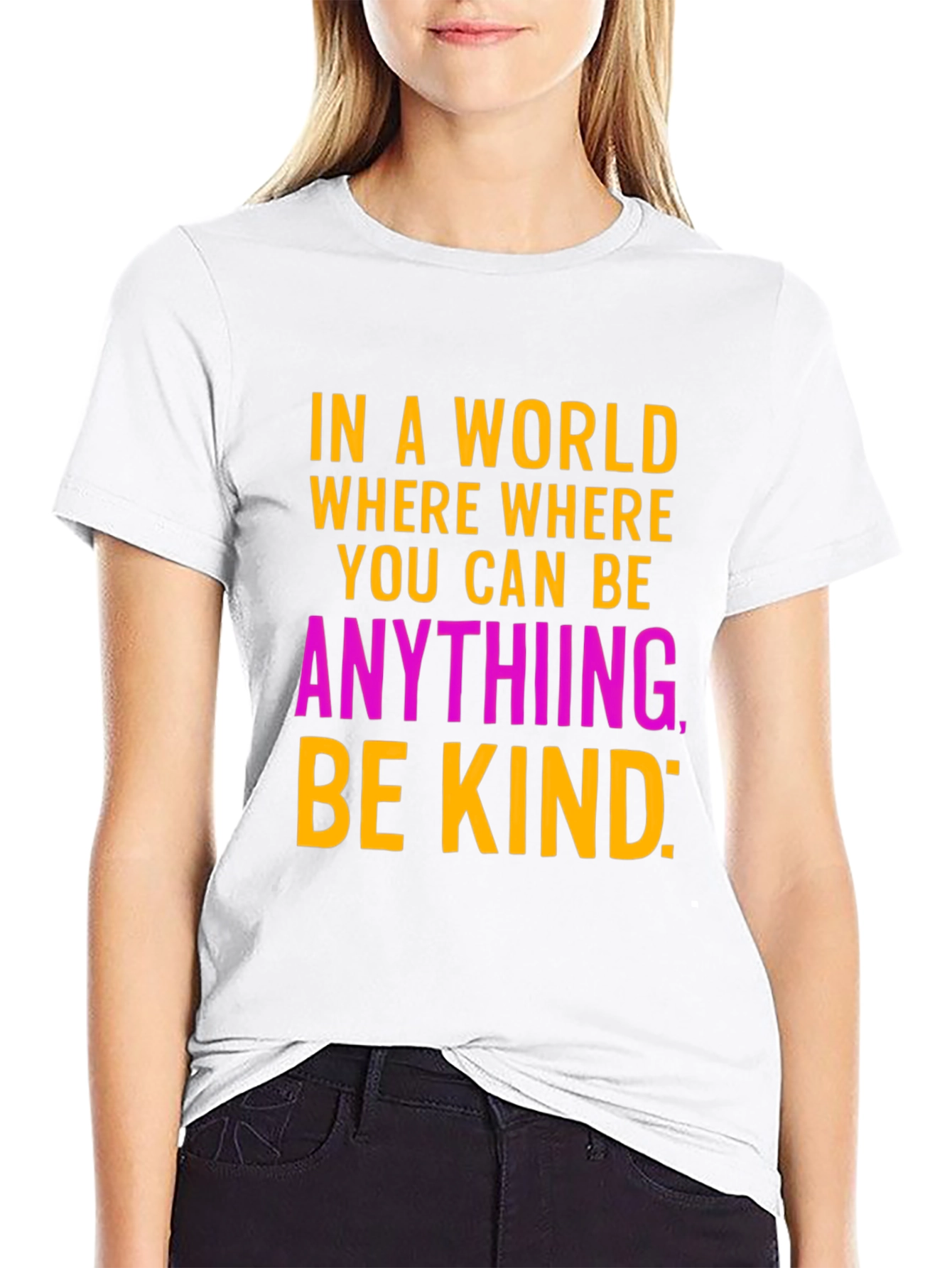 Be Kind Graphic Tee - Stylish Inspirational Message T-Shirt