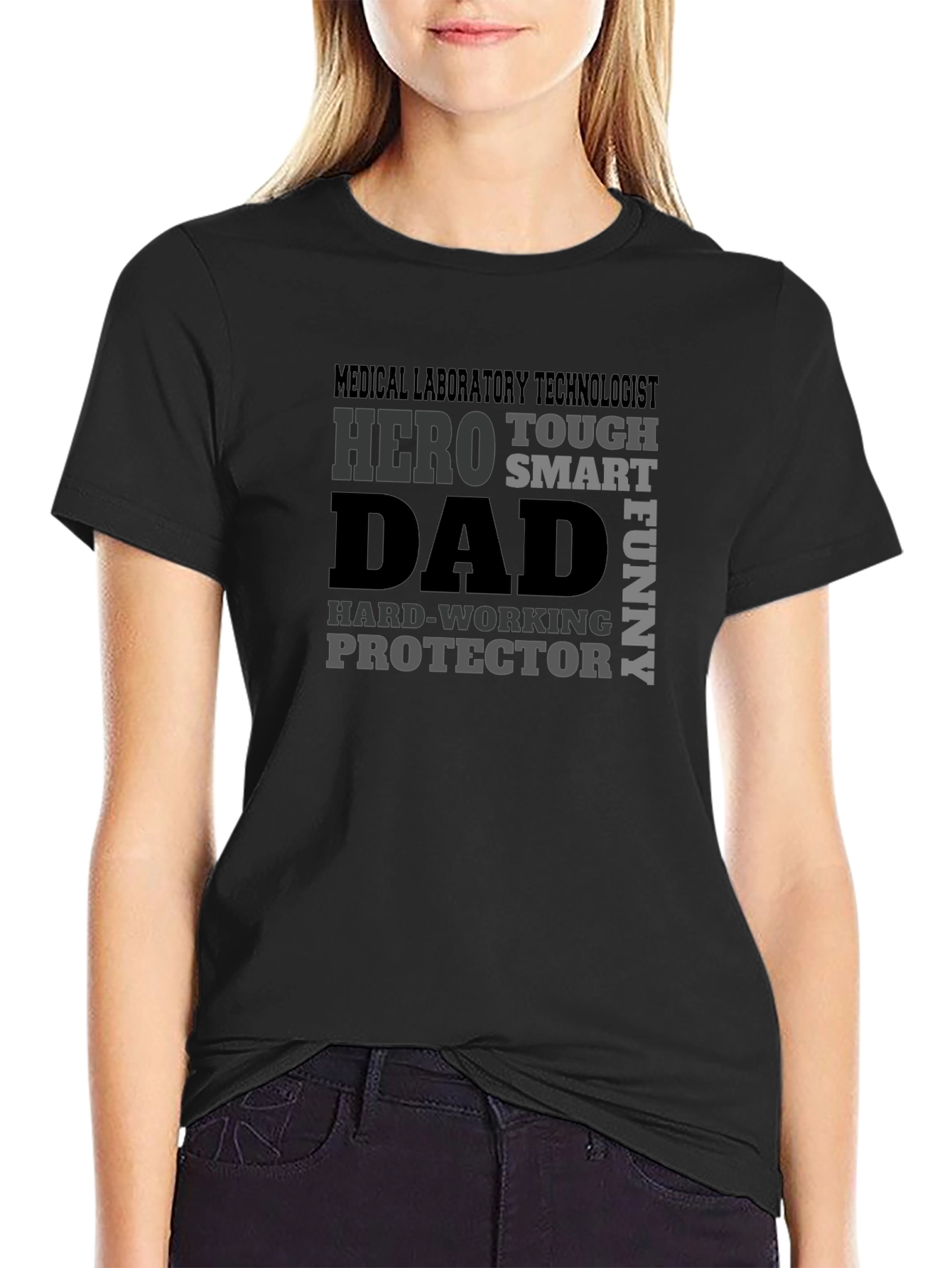 Medical Lab Technologist Dad Hero T-Shirt
