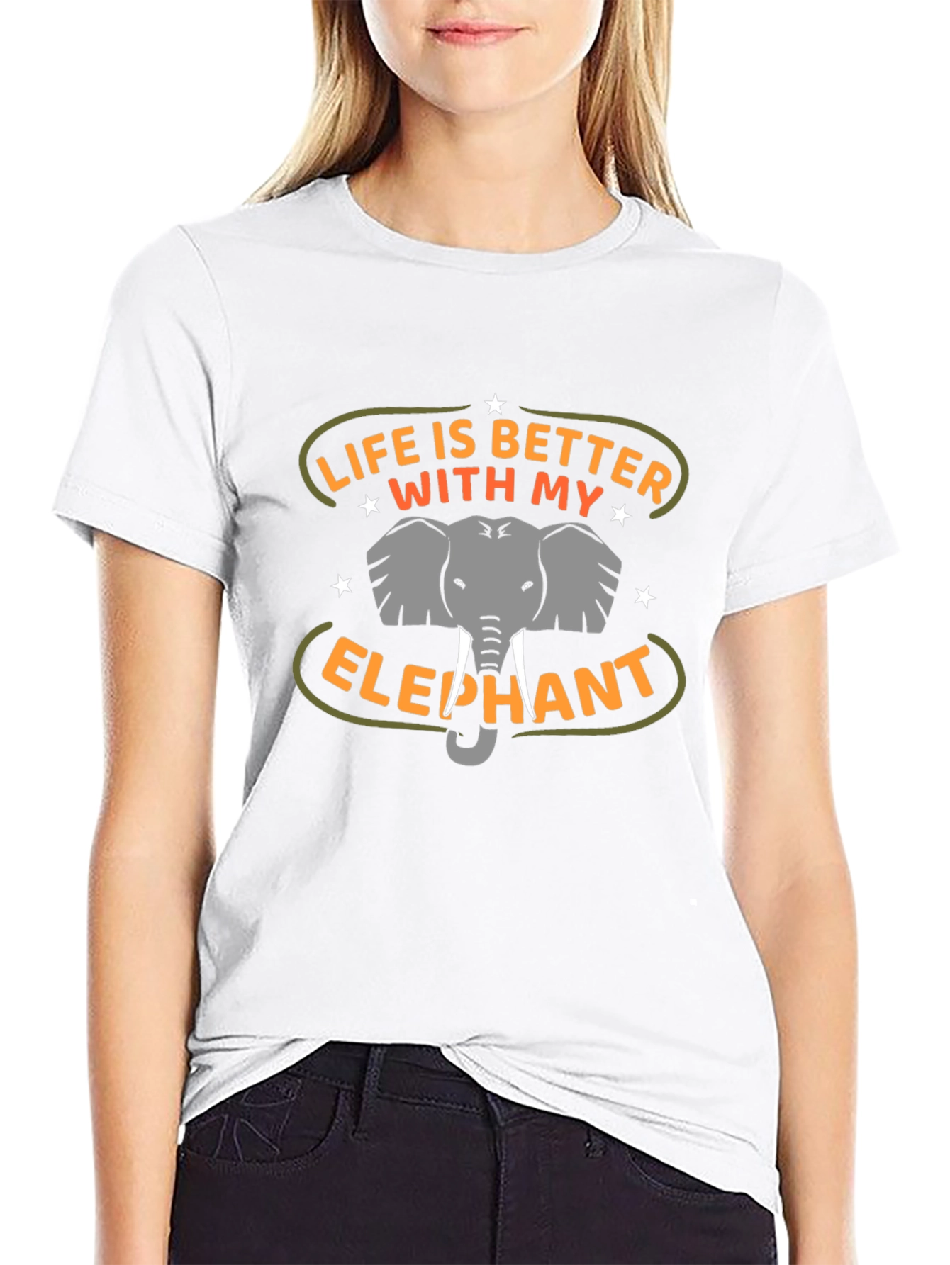Life is Better With My Elephant T-Shirt