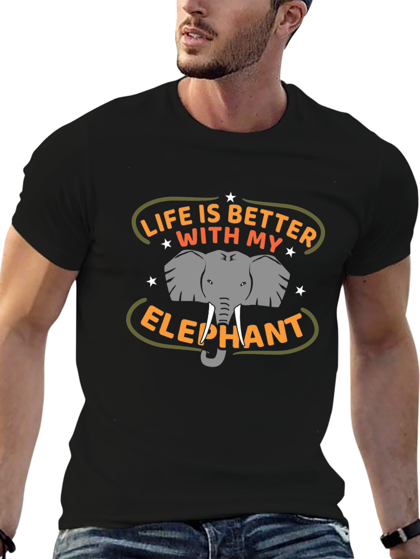 Life is Better With My Elephant T-Shirt