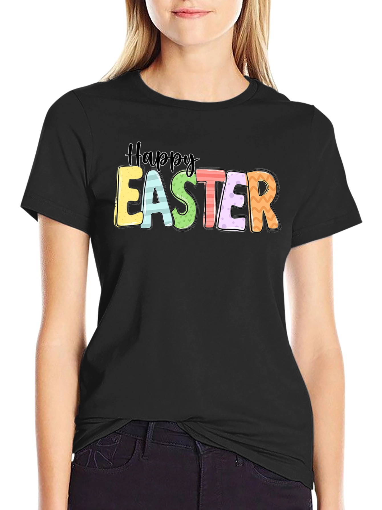Happy Easter Graphic T-Shirt