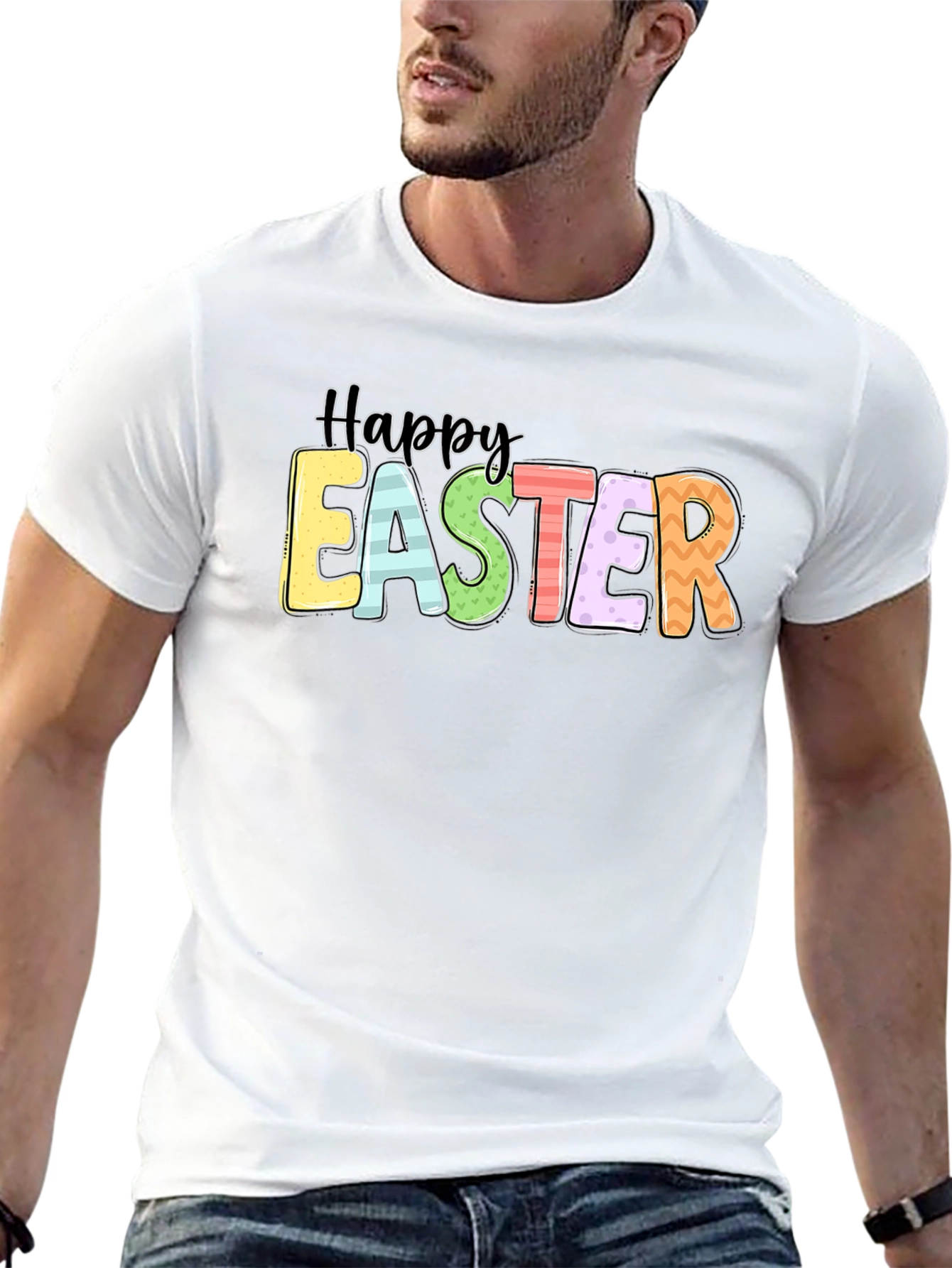 Happy Easter Graphic T-Shirt