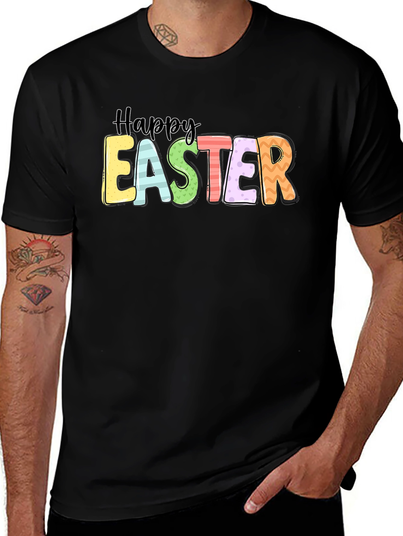 Happy Easter Graphic T-Shirt