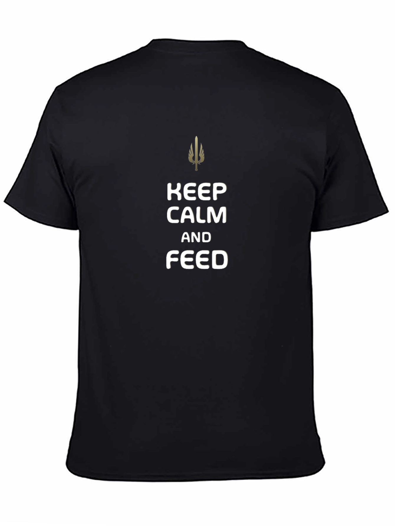Keep Calm and Feed T-Shirt - Gamer Style