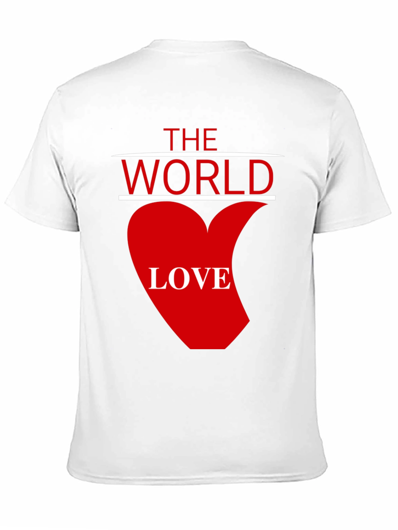 The World Love Graphic T-Shirt - Black