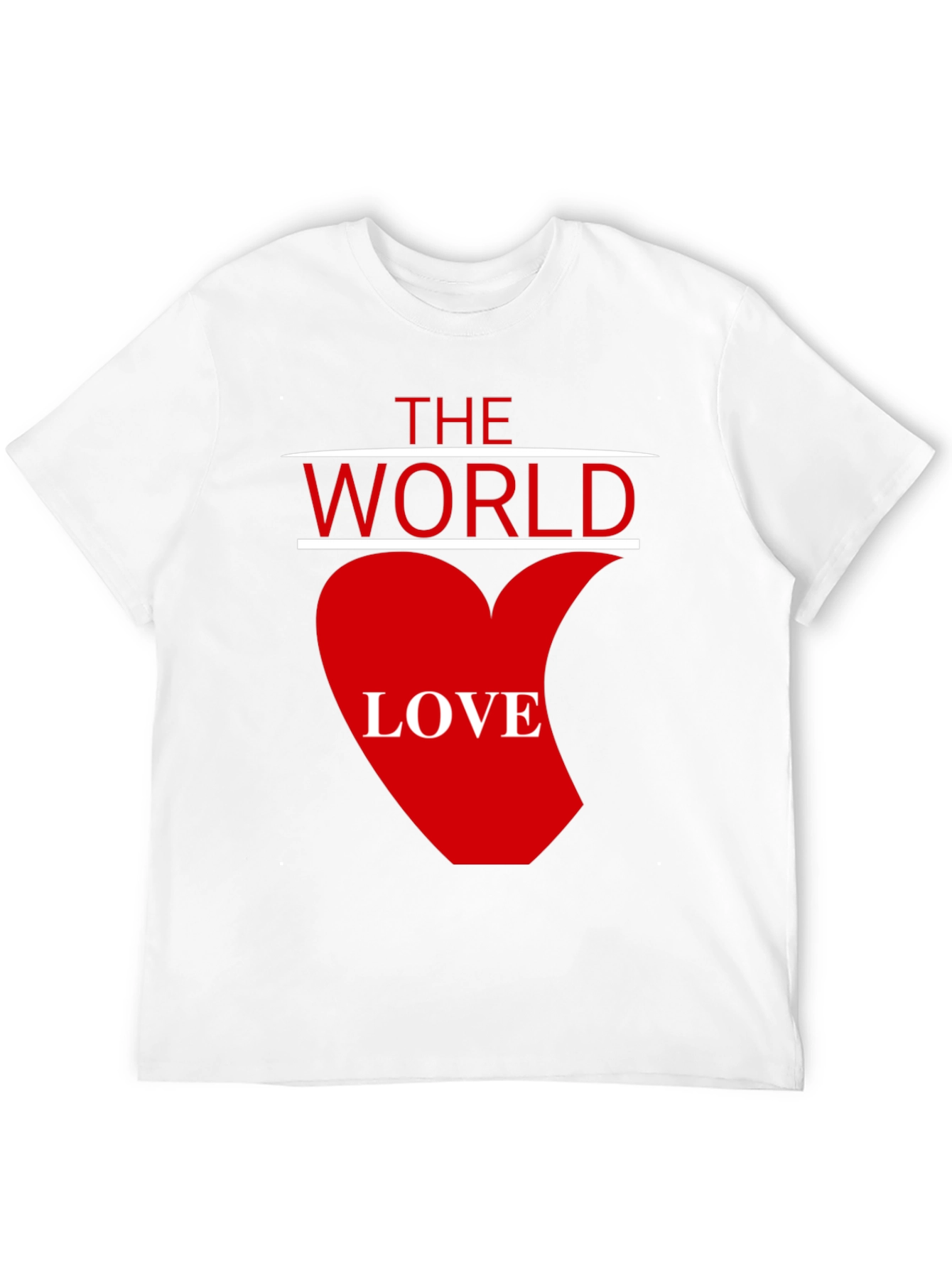 The World Love Graphic T-Shirt - Black