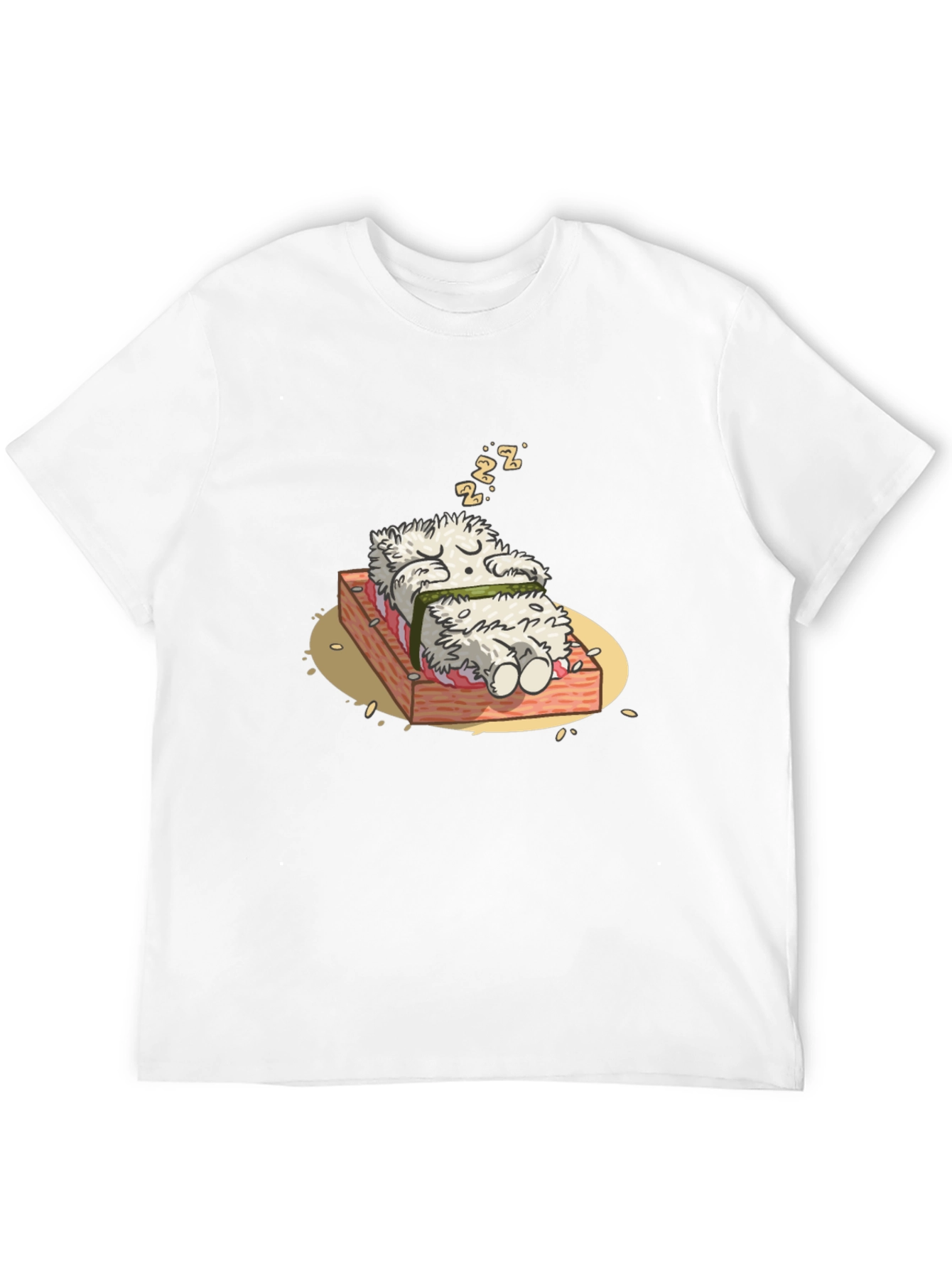 Sushi Dreams T-Shirt - Funny Cartoon Graphic Tee