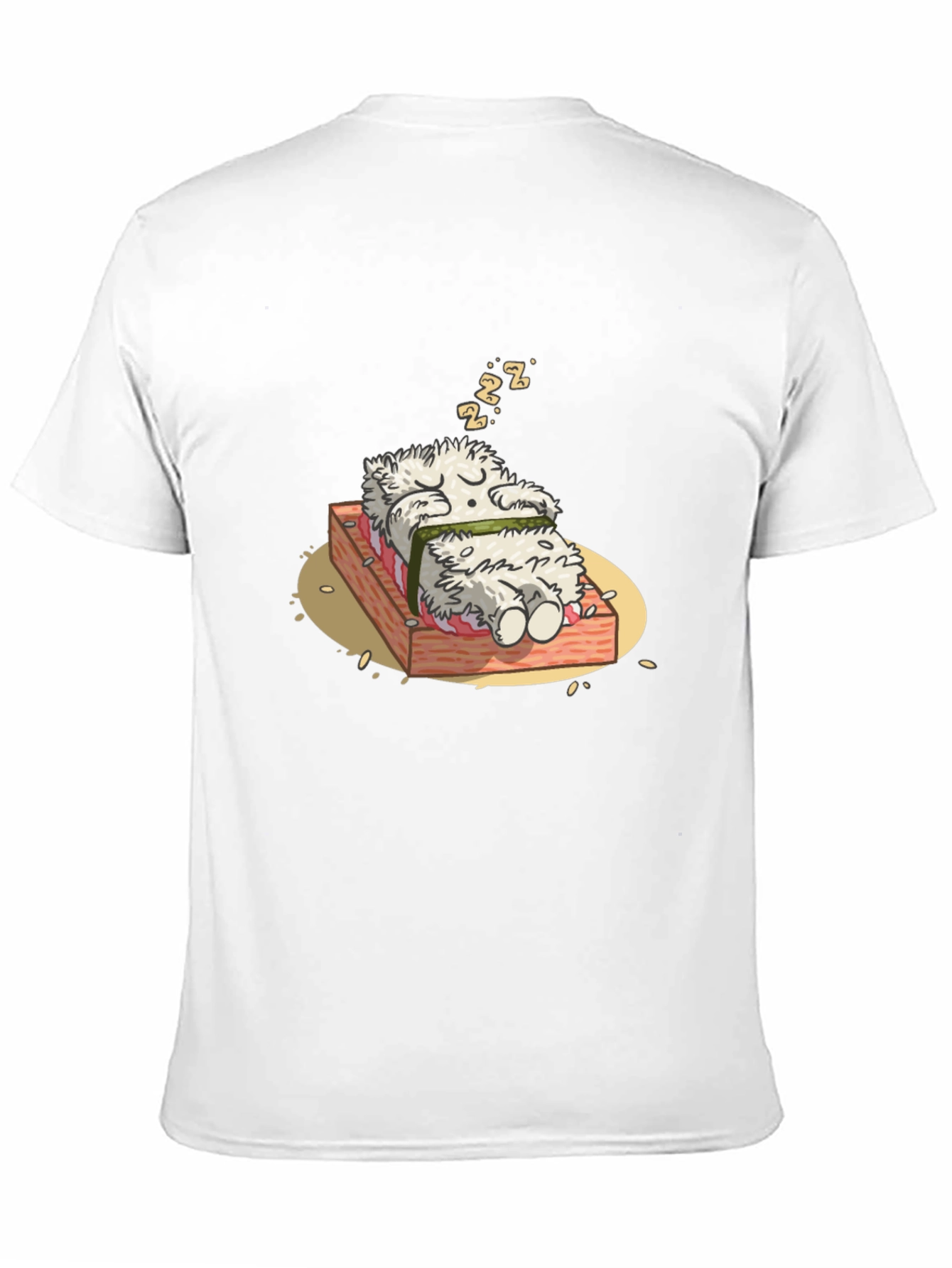Sushi Dreams T-Shirt - Funny Cartoon Graphic Tee