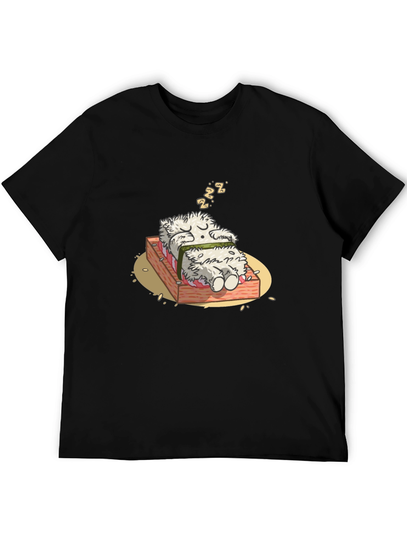 Sushi Dreams T-Shirt - Funny Cartoon Graphic Tee