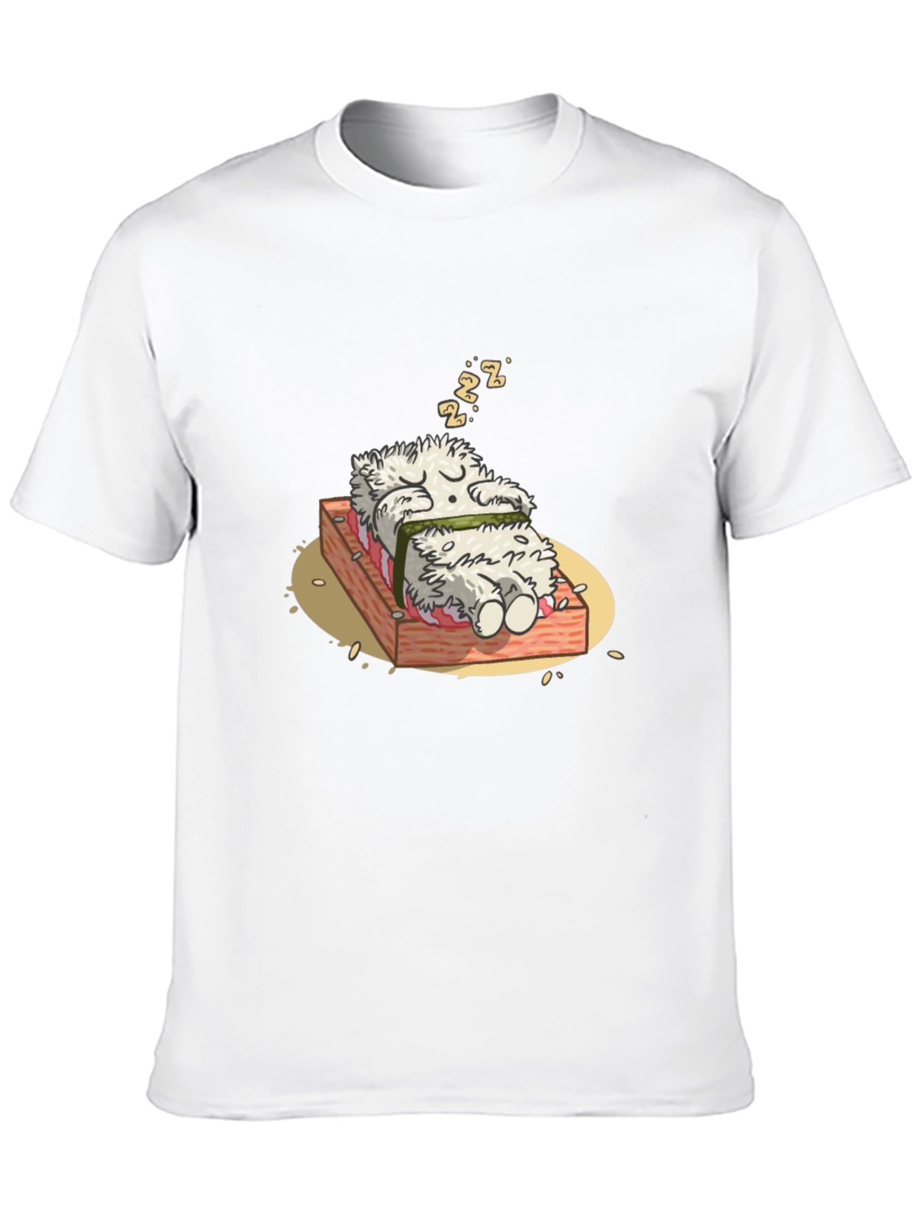 Sushi Dreams T-Shirt - Funny Cartoon Graphic Tee