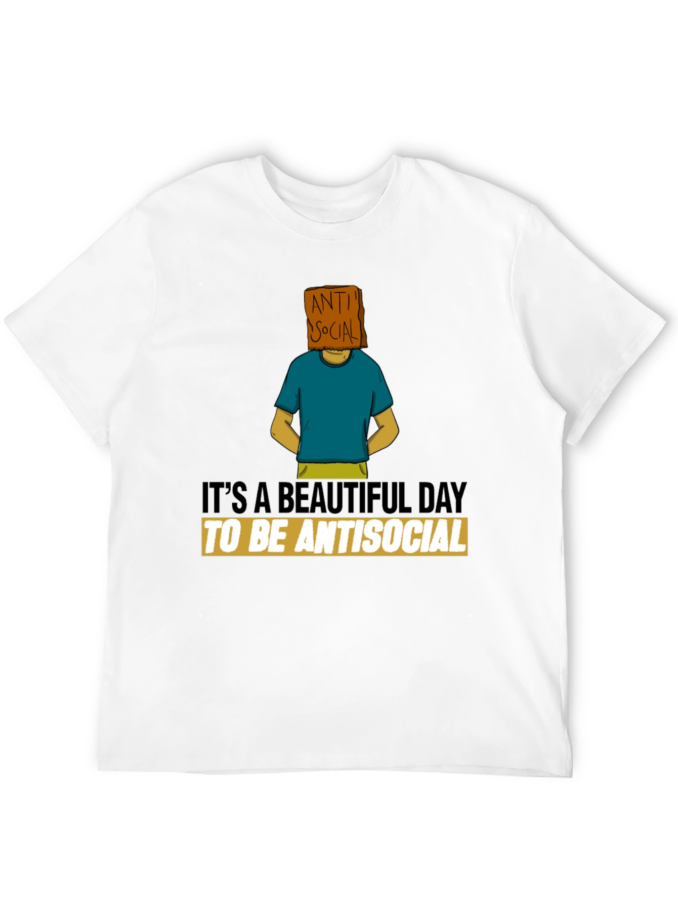 Antisocial Graphic Tee - Unique Design