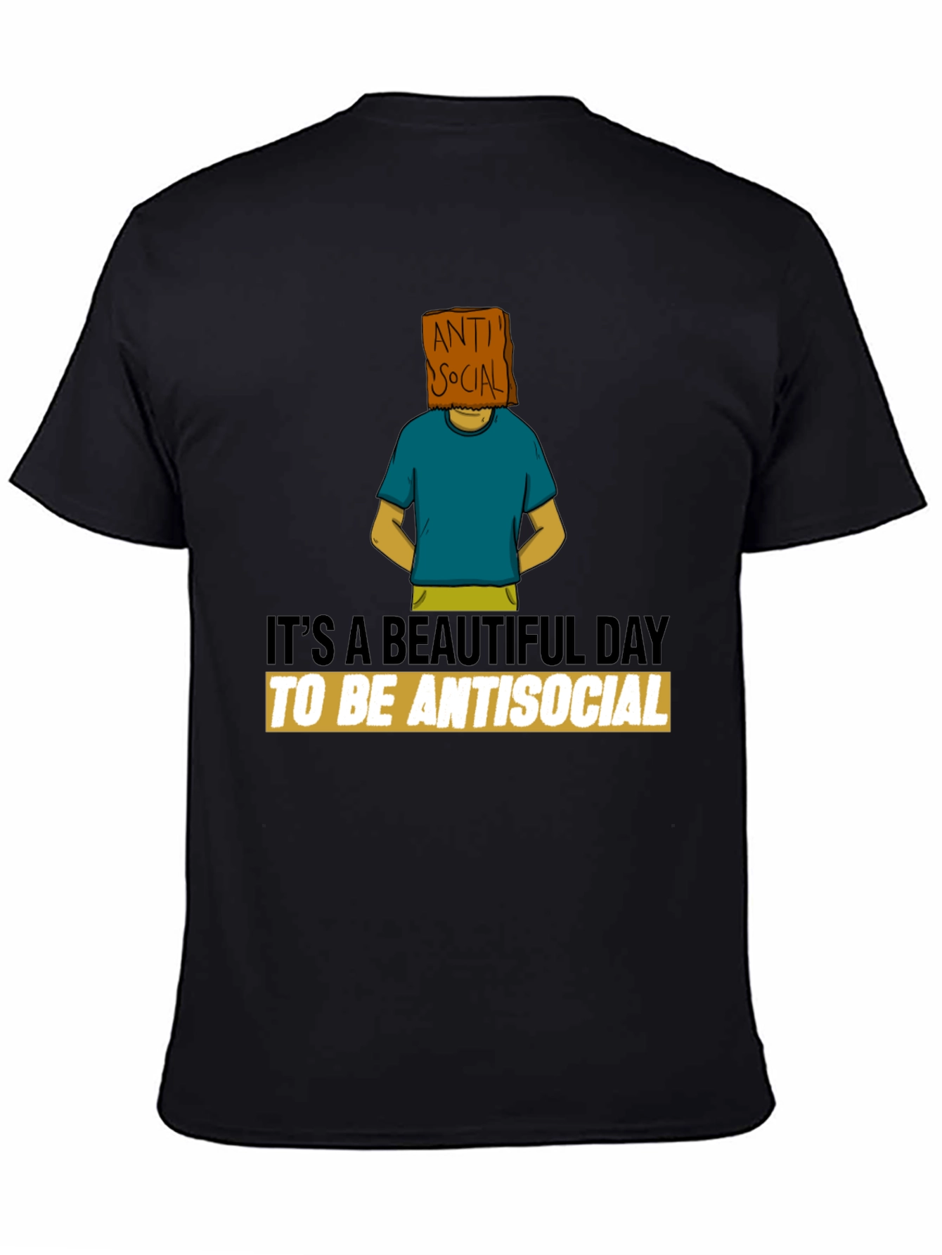 Antisocial Graphic Tee - Unique Design