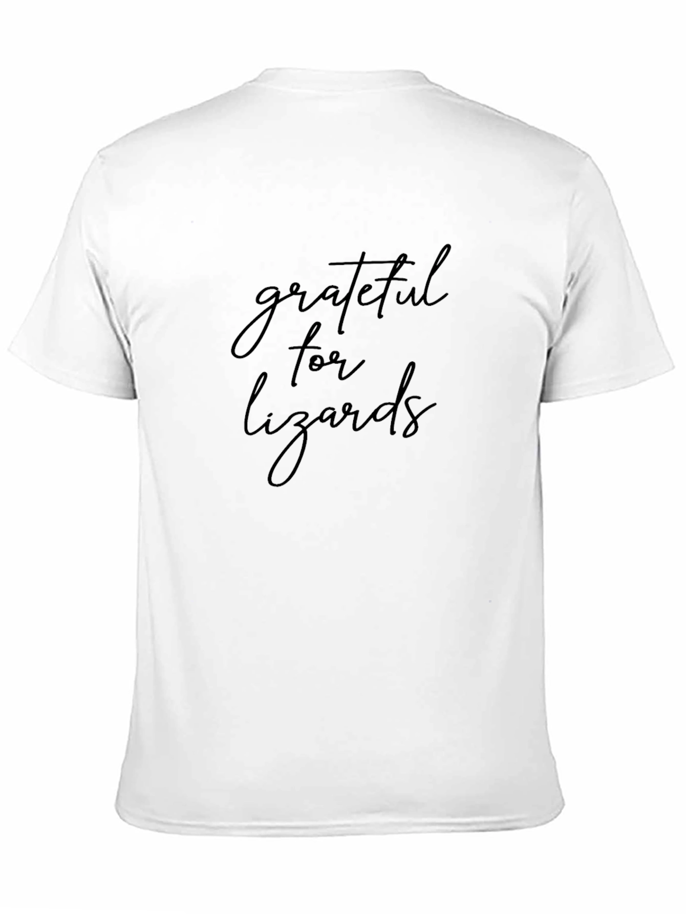 Grateful for Lizards T-Shirt - Black