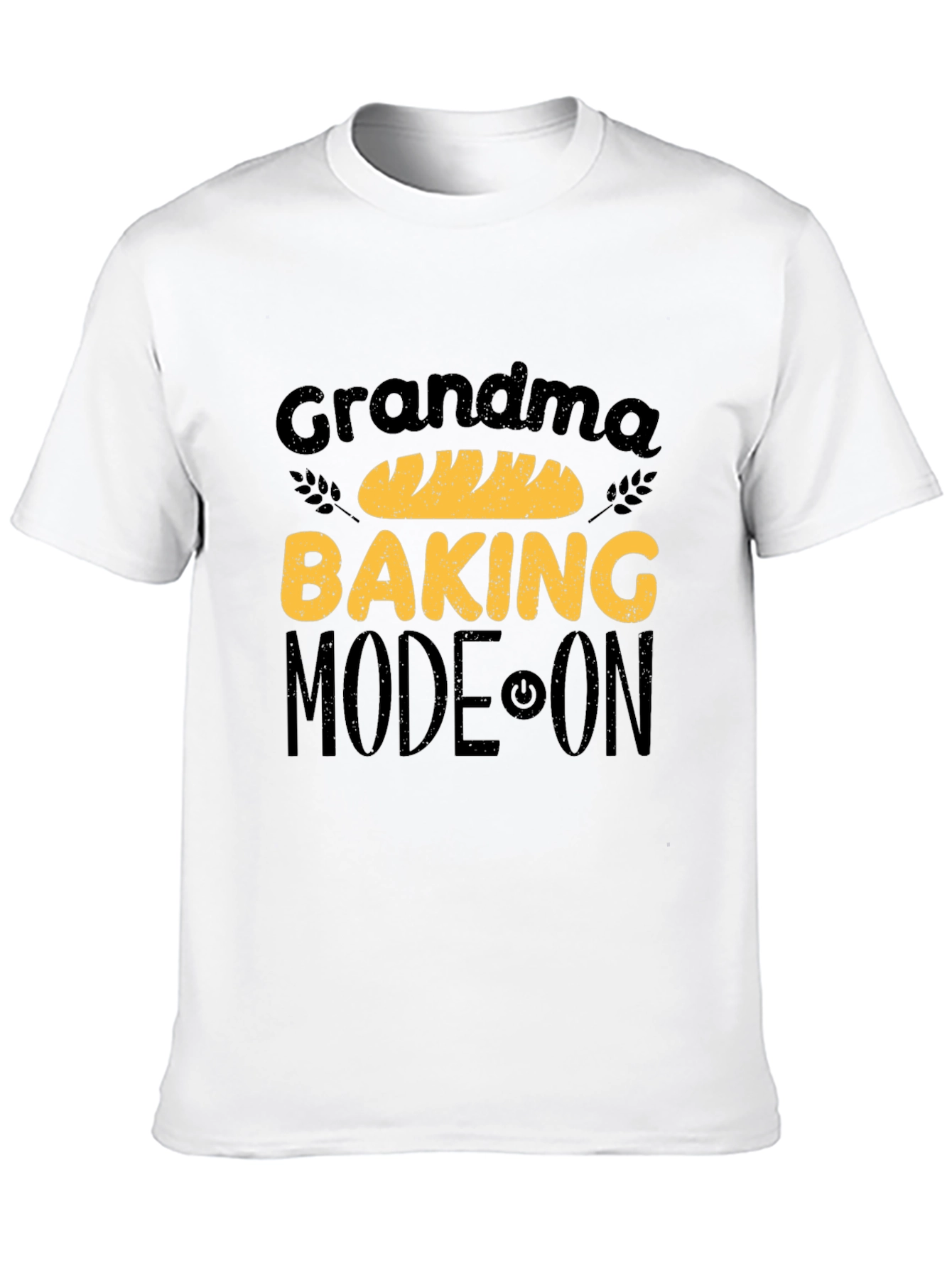 Grandma Baking Mode ON T-Shirt - Black