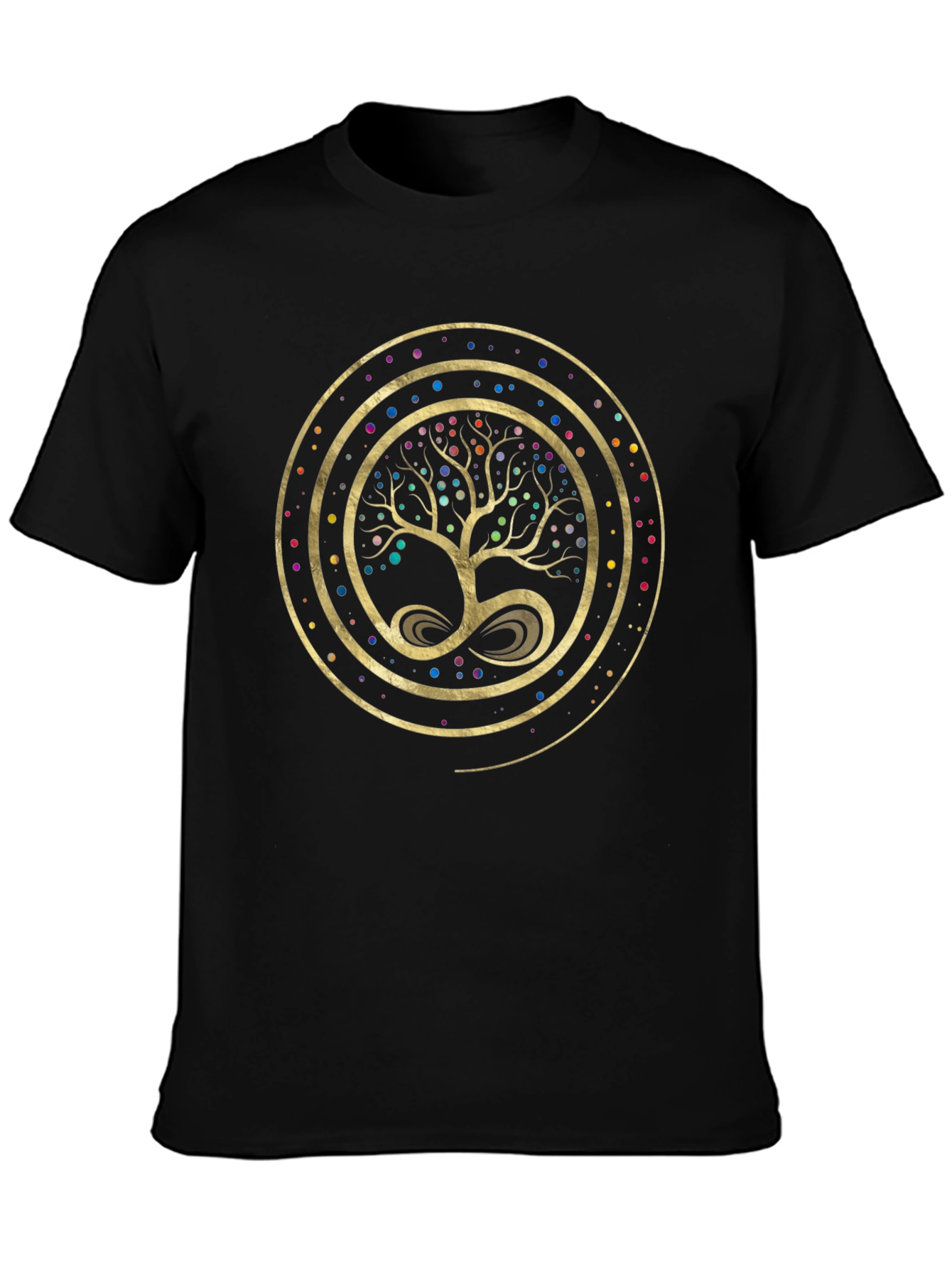 Tree of Life Graphic Tee - Circular Design