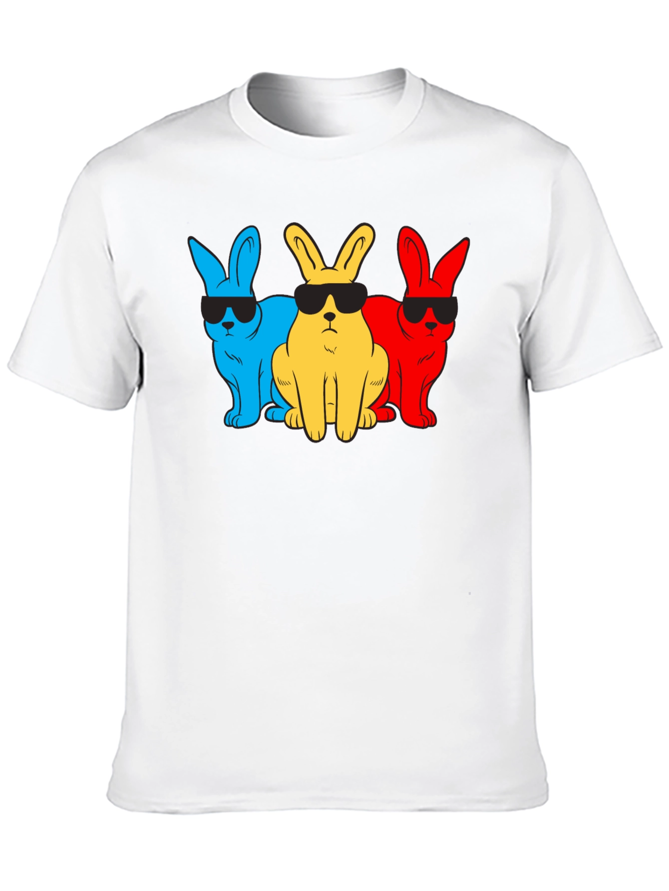 Cool Bunnies T-Shirt - Fun Graphic Tee